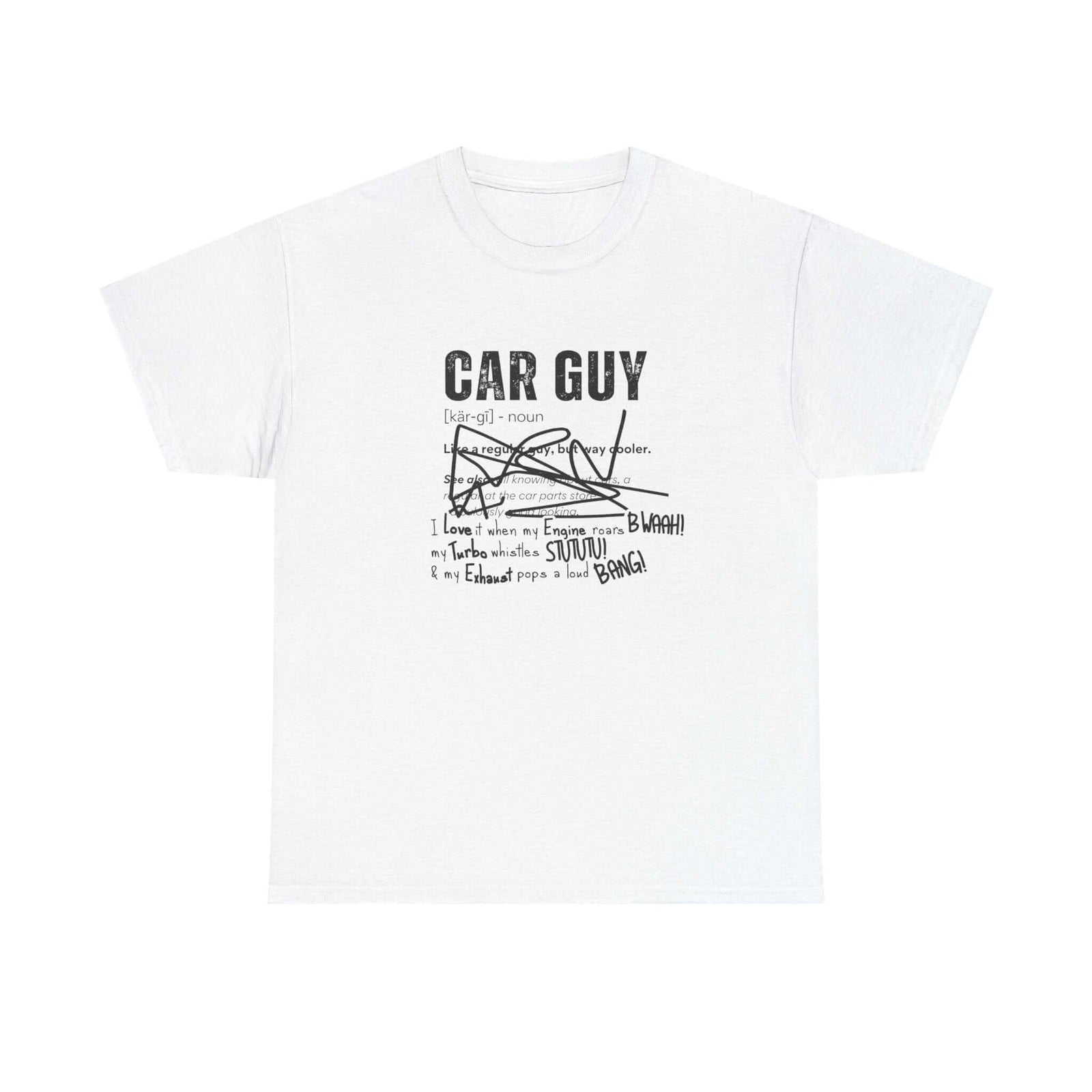 Car guy definition shirt - funny gift for car lovers and petrolheads