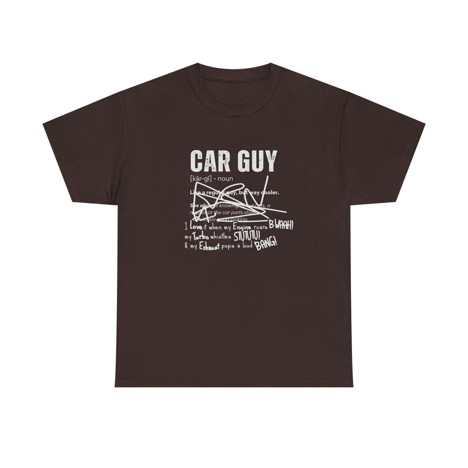 Car guy definition shirt - funny petrolhead gift tee