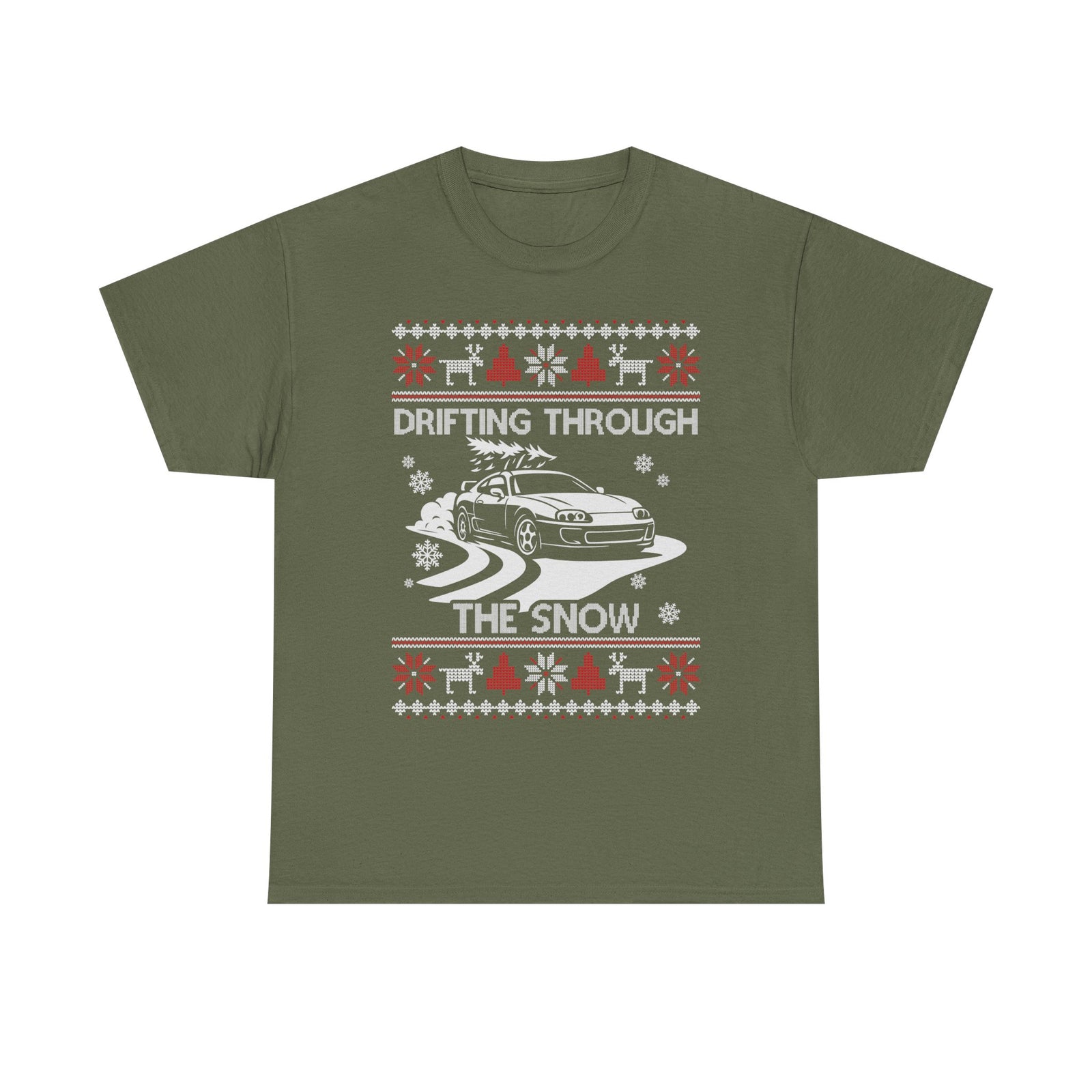 Christmas Drift Car T-Shirt