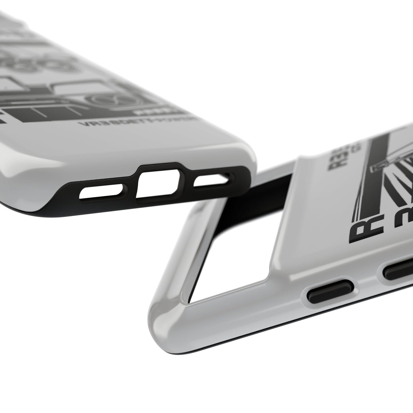 JDM Front View Tough Phone Case - Samsung Galaxy S23, glossy, side view
