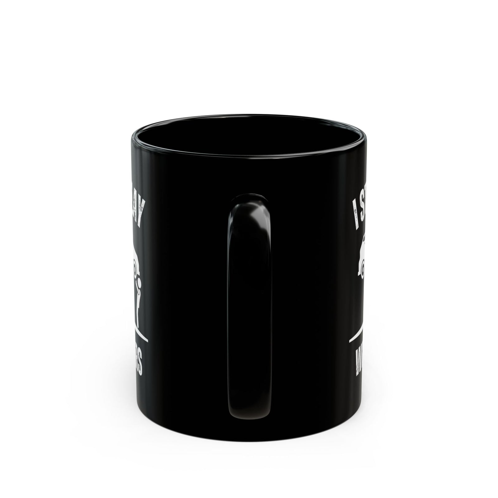 I Still Play With Cars Coffee Mug - 11oz black coffee mug, handle facing front