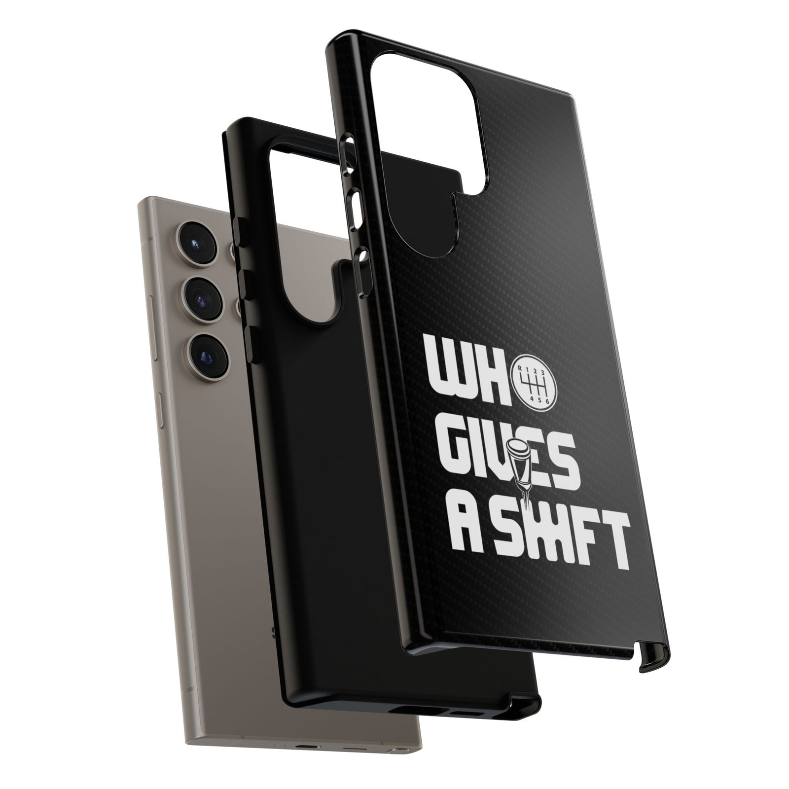 Who Gives a Shift Car Tough Phone Case | Funny Car Guy Gift
