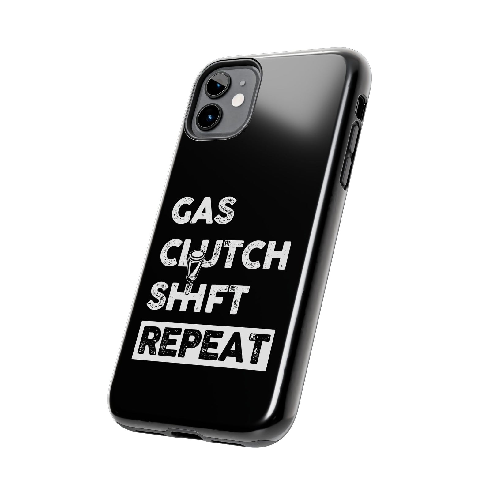 Gas Clutch Shift Repeat Phone Case | JDM Manual Transmission Gift
