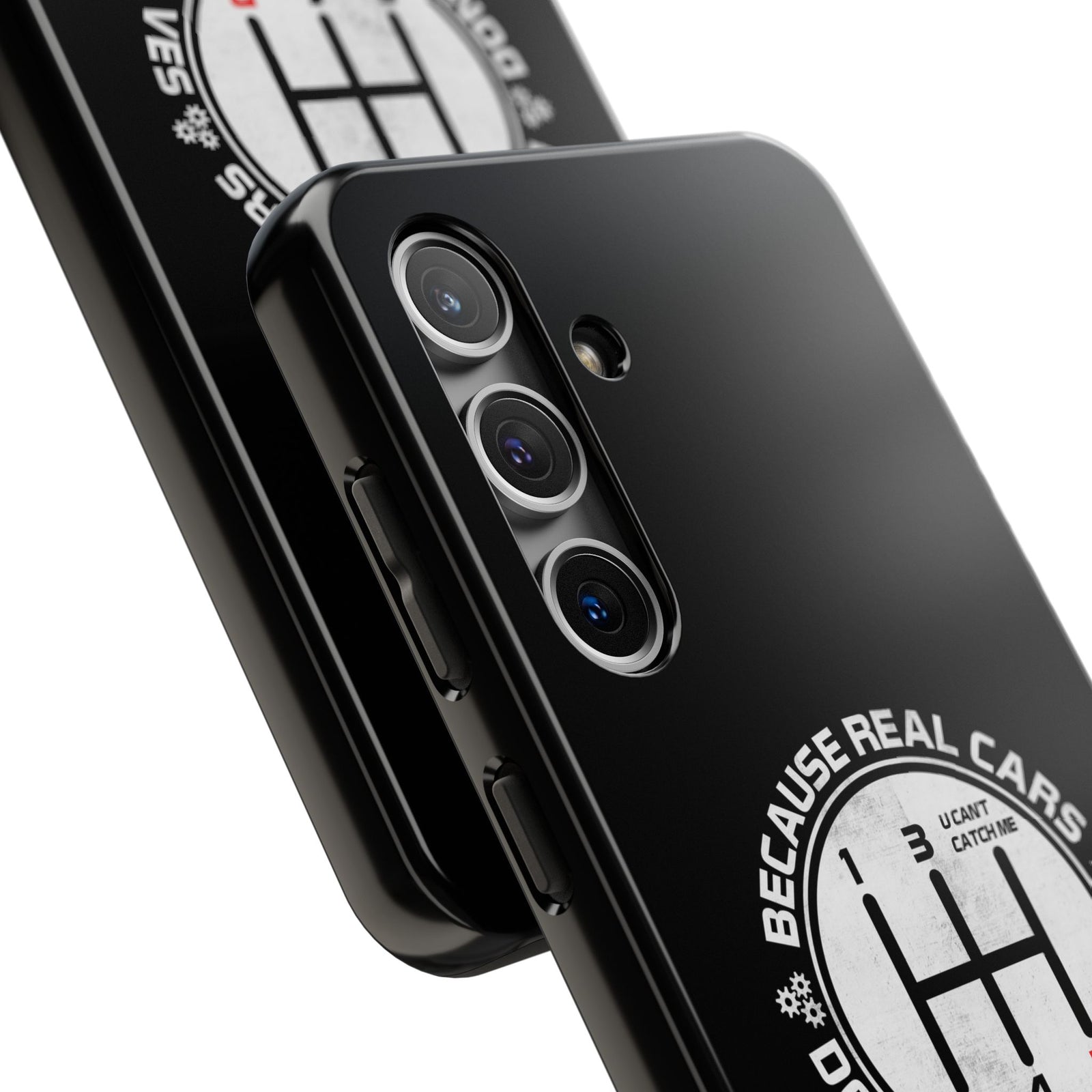 Real Cars Don't Shift Themselves Tough Phone Case | Manual Car Guy Gift
