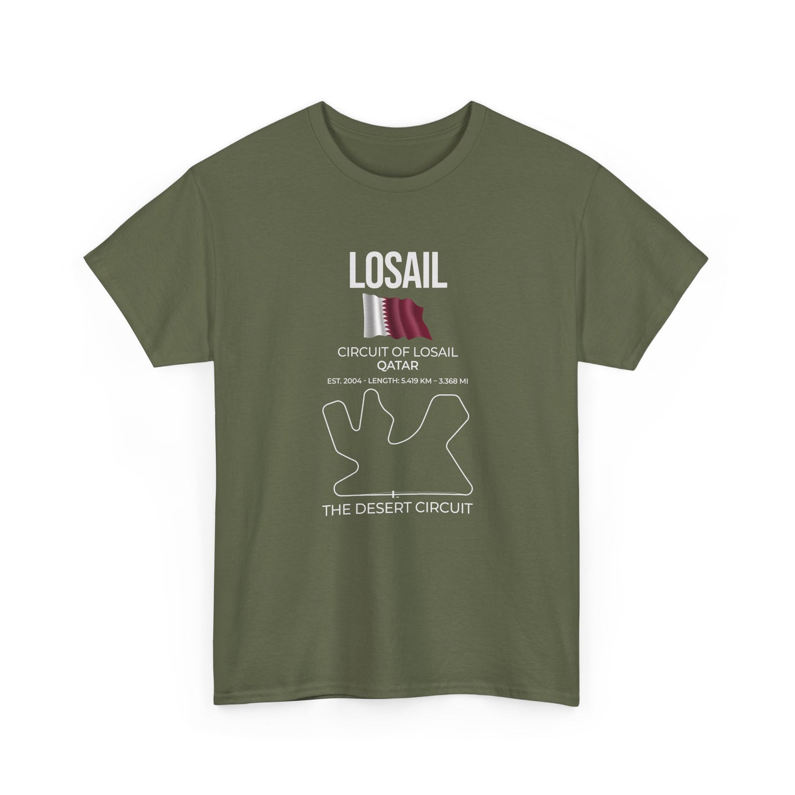Losail Race Track T-Shirt | Qatar Circuit Motorsport Tee