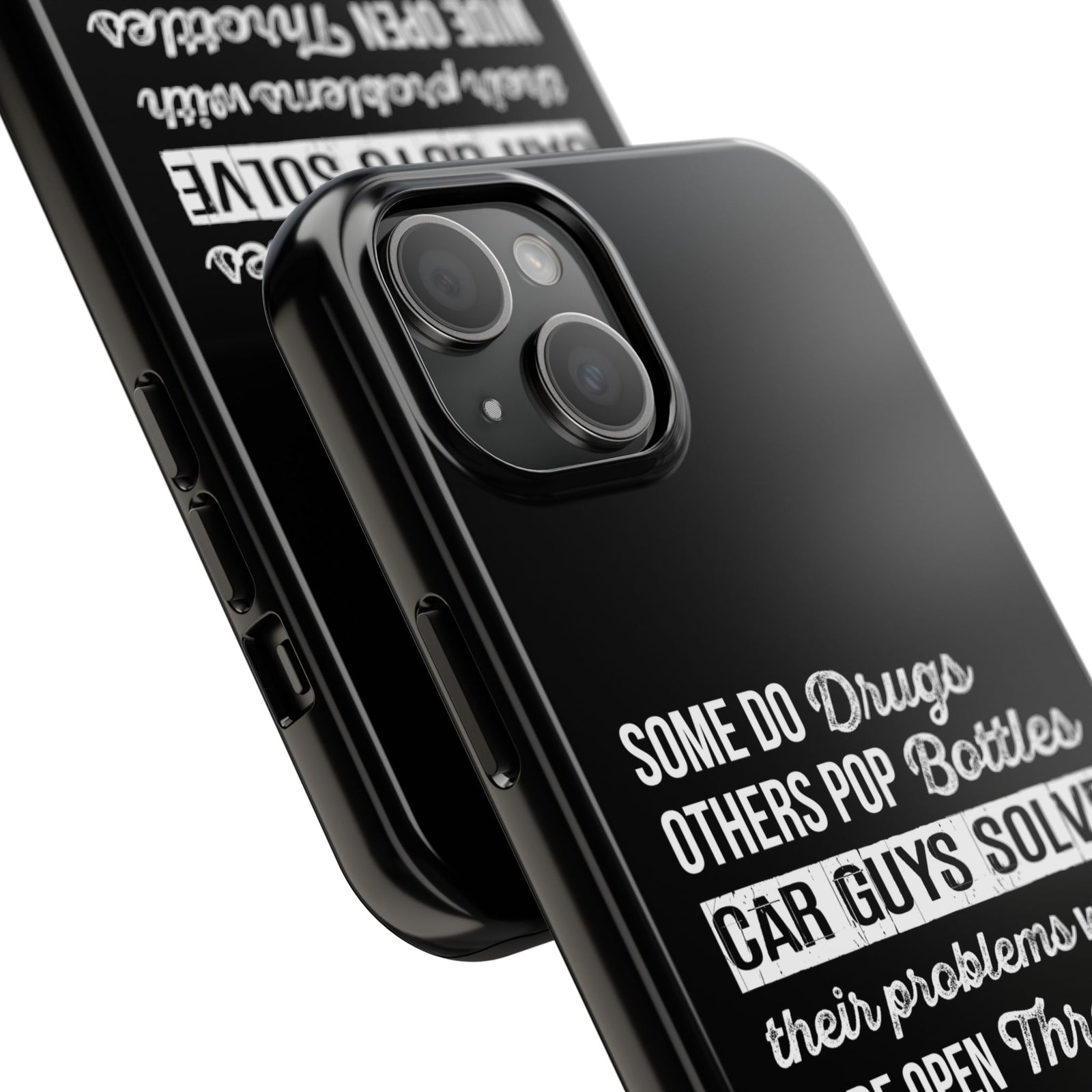 Car Guys Problems Funny Tough Car Phone Case | Car Enthusiast Gift