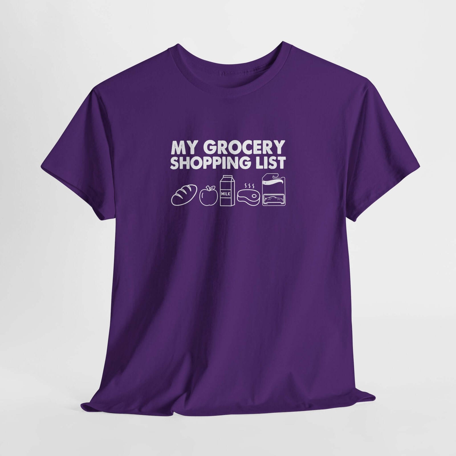 My Grocery Shopping List T-Shirt - Funny Diecast Collector Shirt