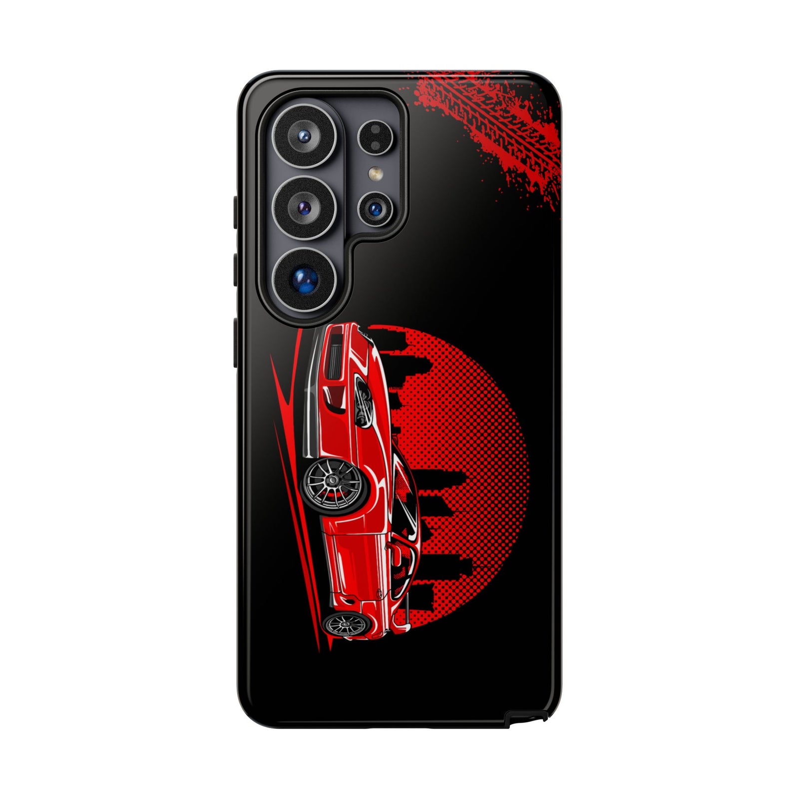 MKIV A80 Supra 2JZ Red City Tough Phone Case | JDM Car Guy Gift