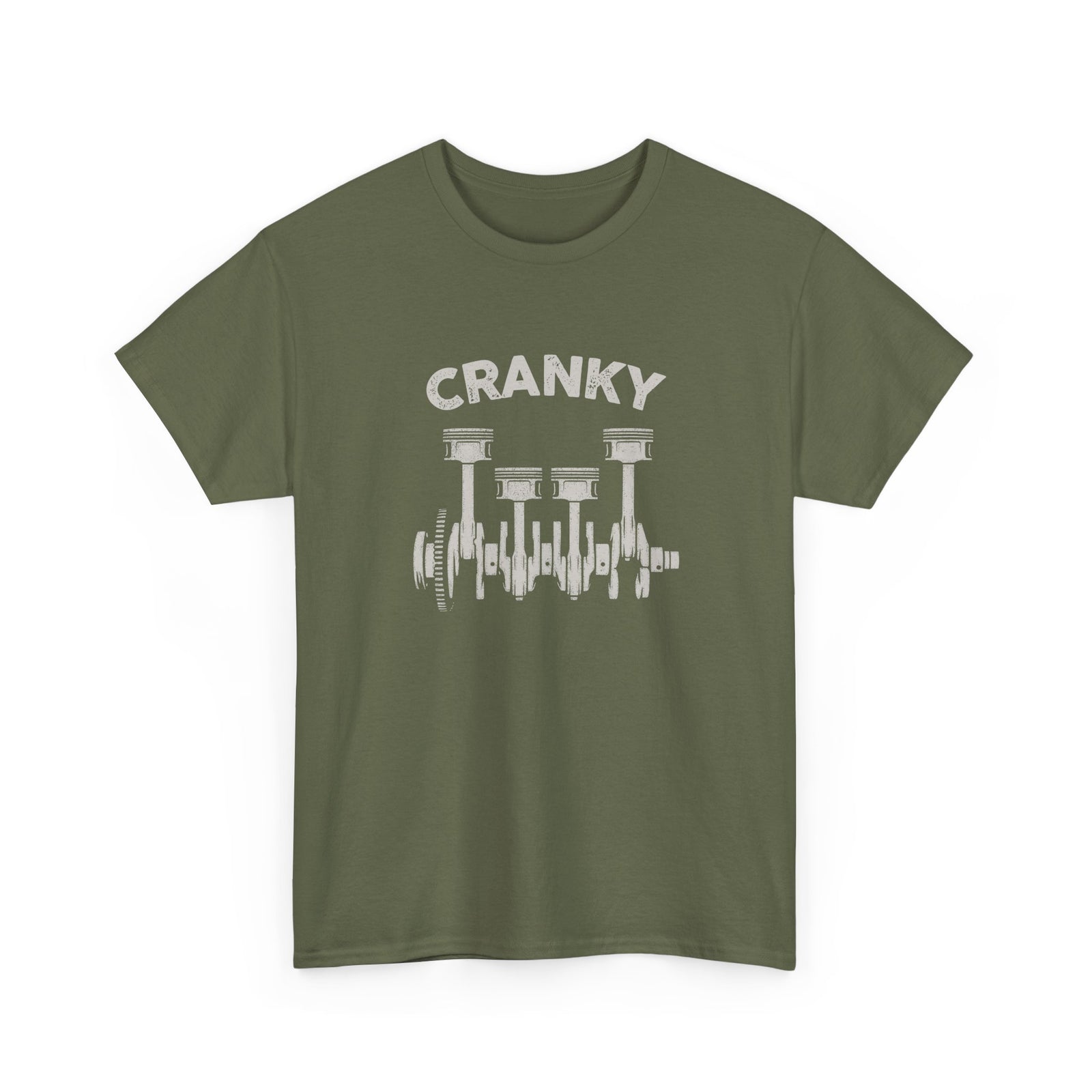 Cranky Mechanic T-Shirt t-shirt front - car lover gift