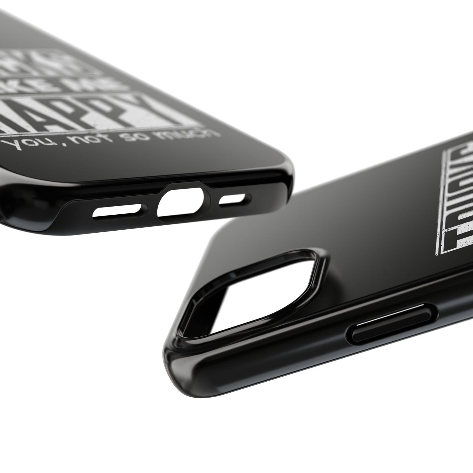 Trucks Make Me Happy Phone Case | Funny Truck Enthusiast Gift