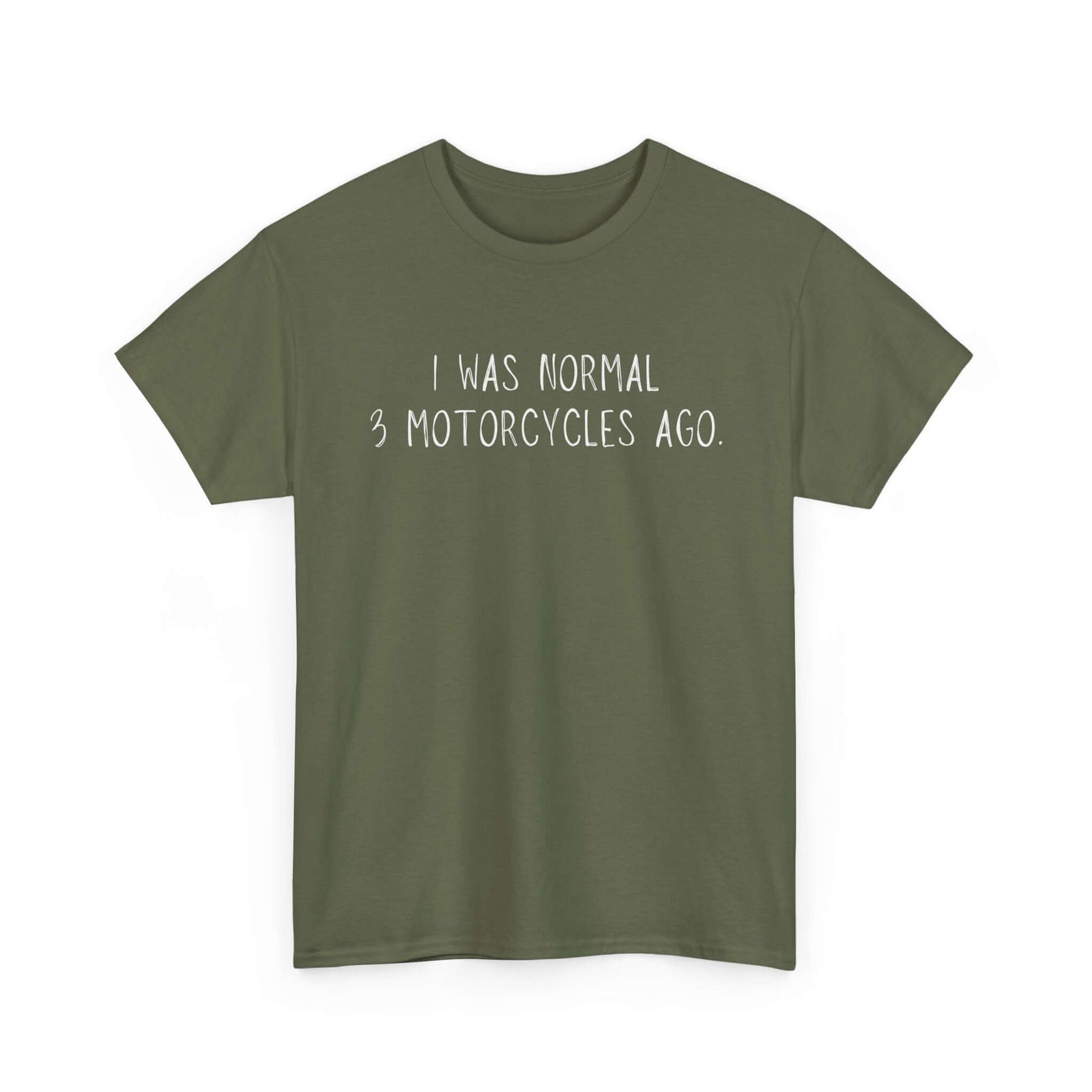 Motorcycle shirt - normal 3 motorcycles ago - funny gift for riders