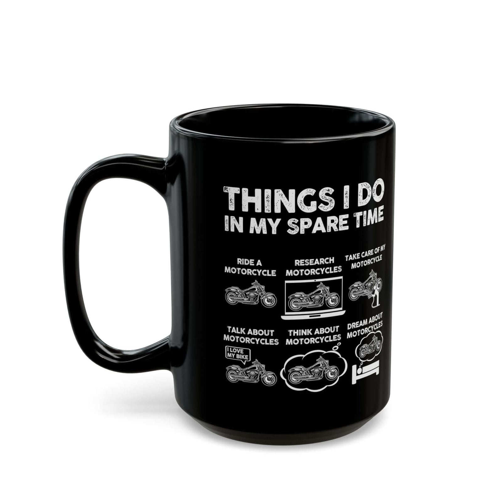 Things I Do In My Spare Time Mug ceramic mug - unique gift for car lovers