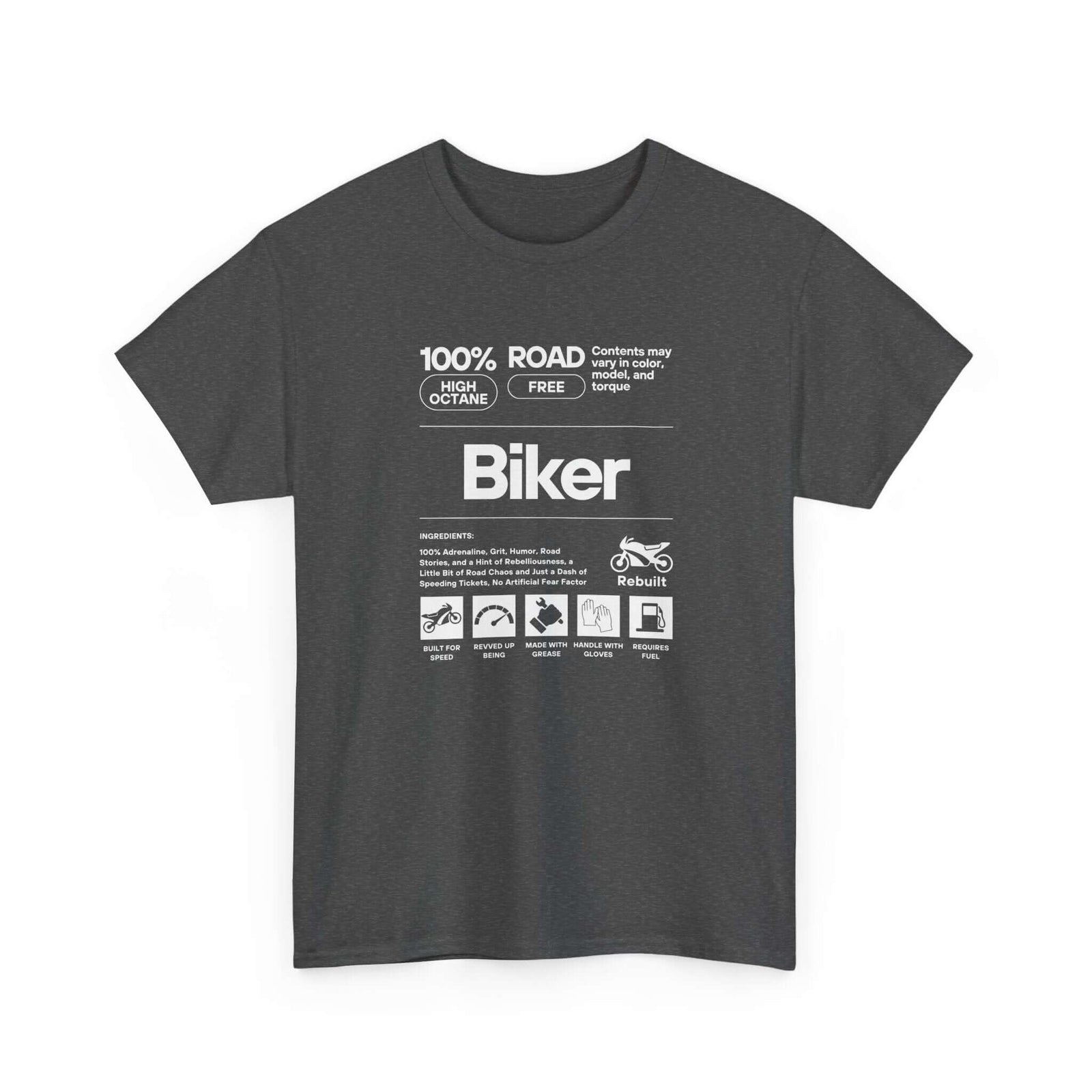 Biker Definition T-Shirt | Funny Motorcycle Enthusiast Gift