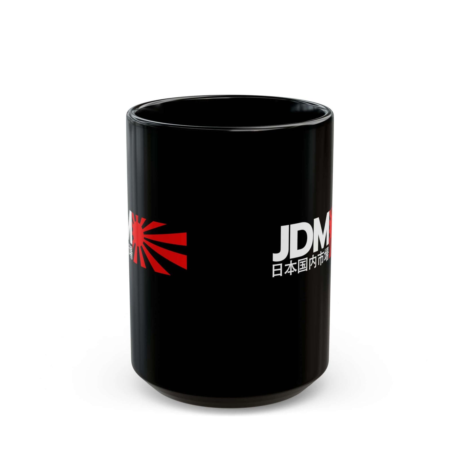 JDM Coffee Mug 15oz | Rising Sun ceramic mug for car guys | 365CarMods