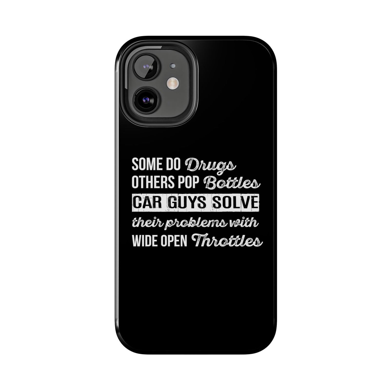 Car Guys Problems Funny Tough Car Phone Case | Car Enthusiast Gift