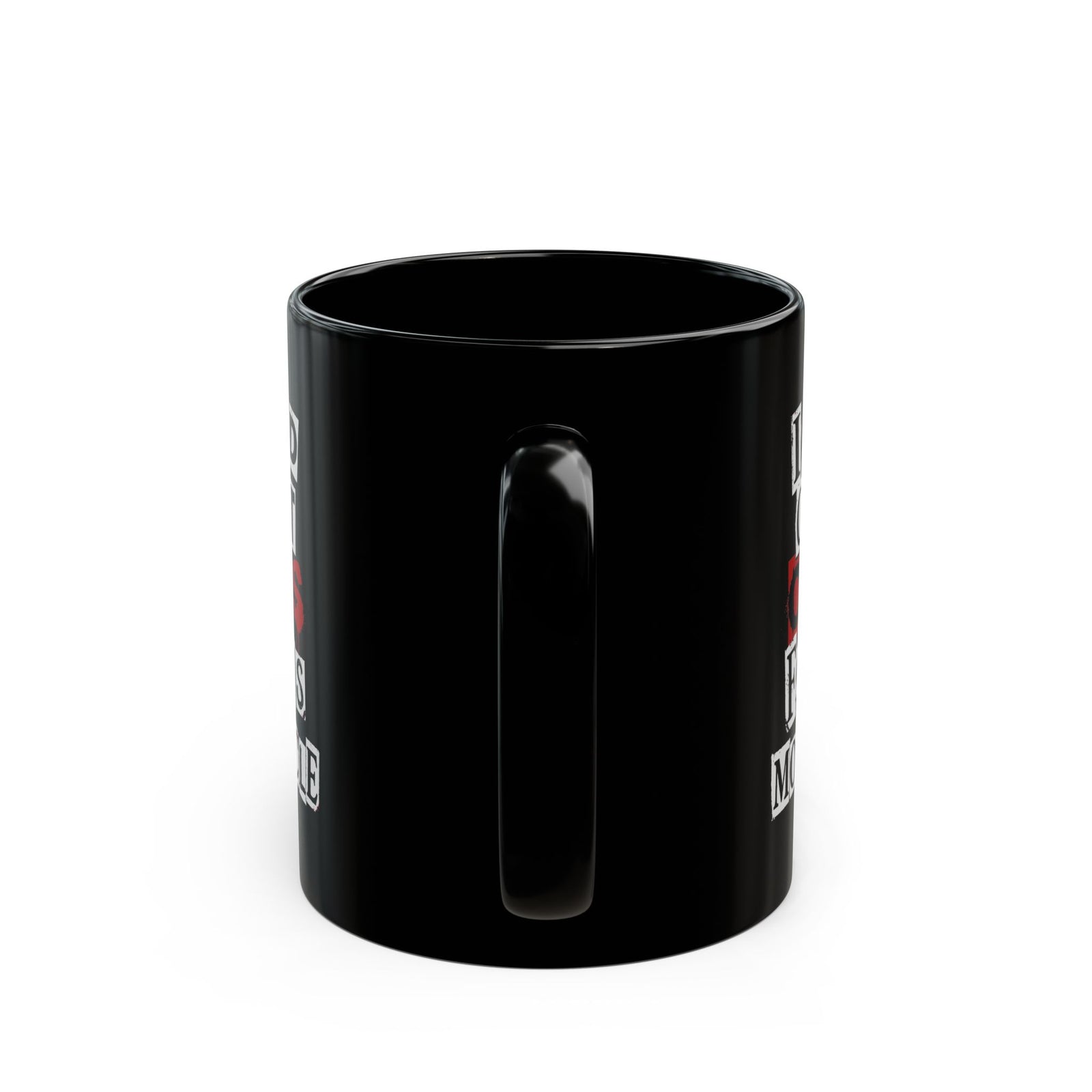 I Would Commit Crimes for This Motorcycle Mug - 11oz black coffee mug, handle facing front