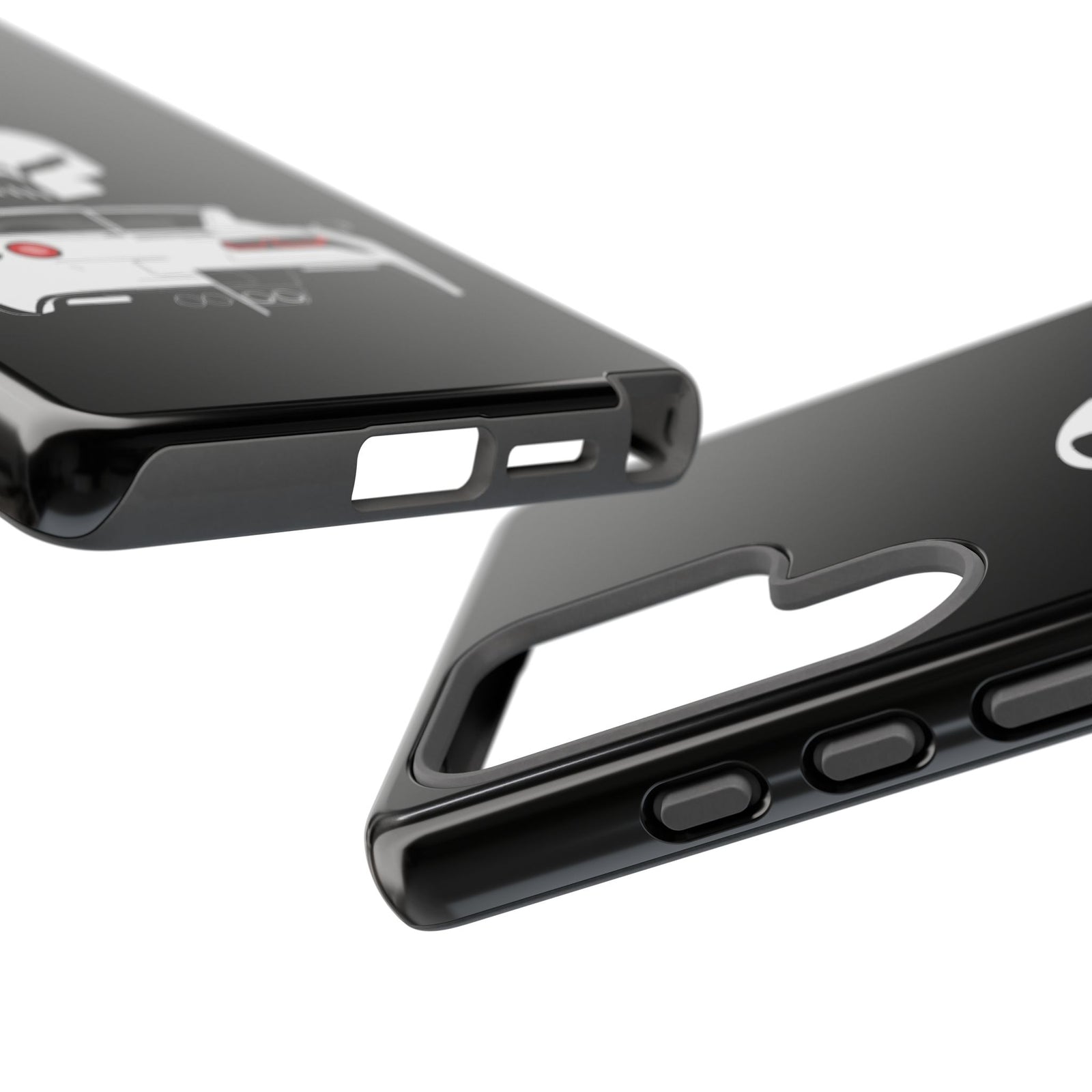 Corvette Punisher Skull Tough Phone Case | Muscle Car Guy Gift