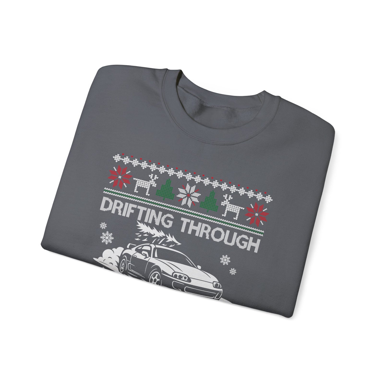 Christmas Drifting JDM Legend Crewneck Sweatshirt