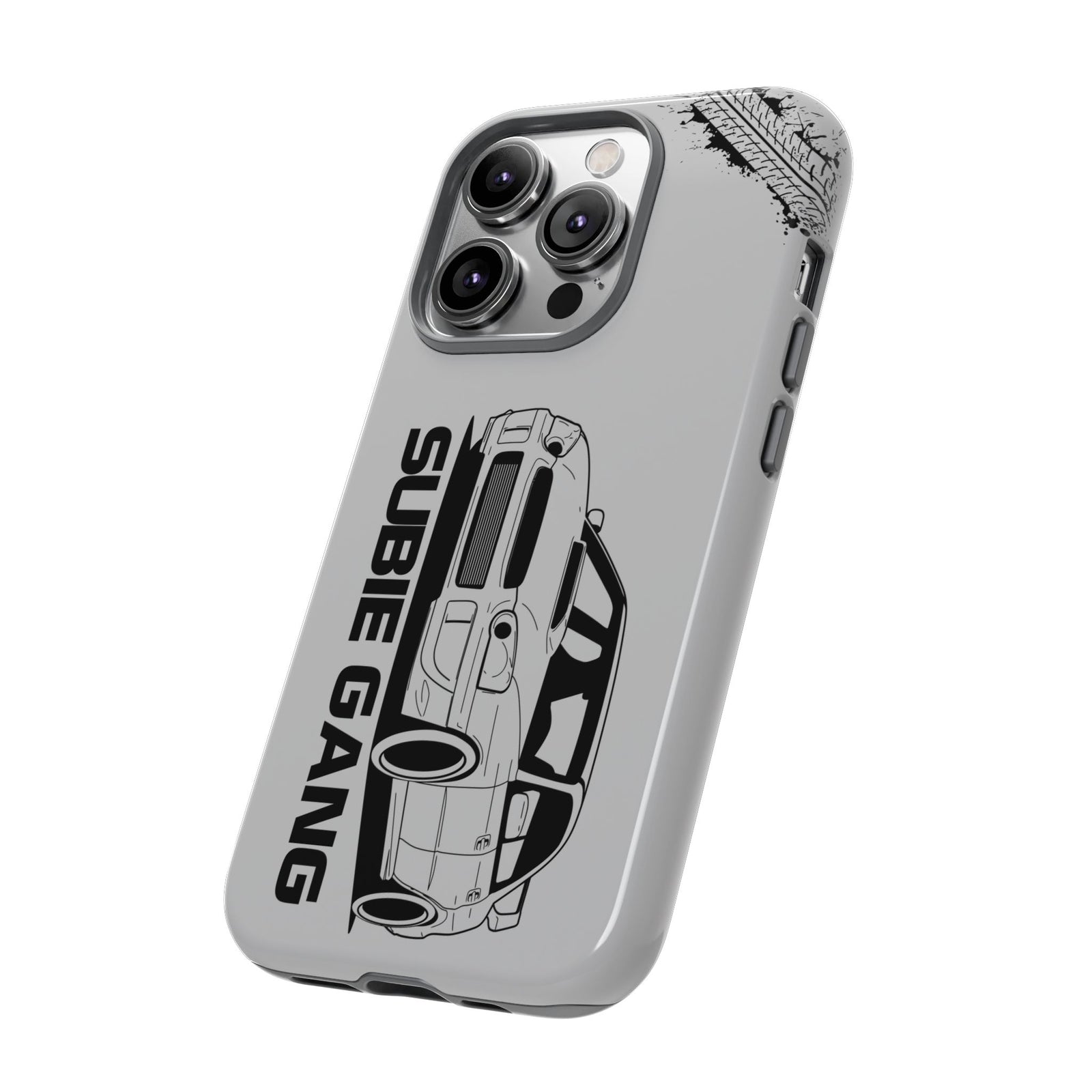 JDM Gang Tough Phone Case - iPhone 14 Pro, glossy, side view
