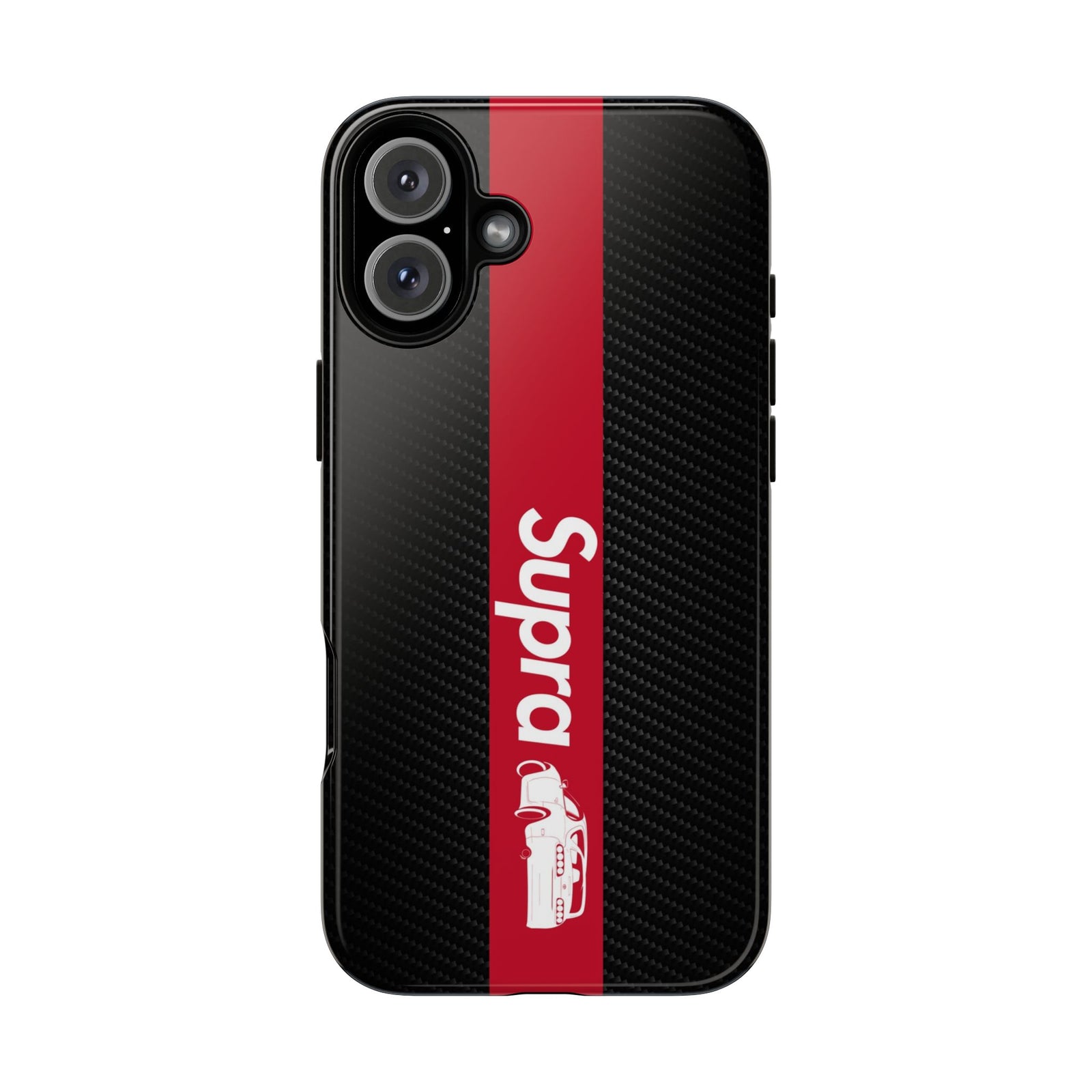 JDM Style Design Tough Phone Case - iPhone 16 Plus, glossy, front view