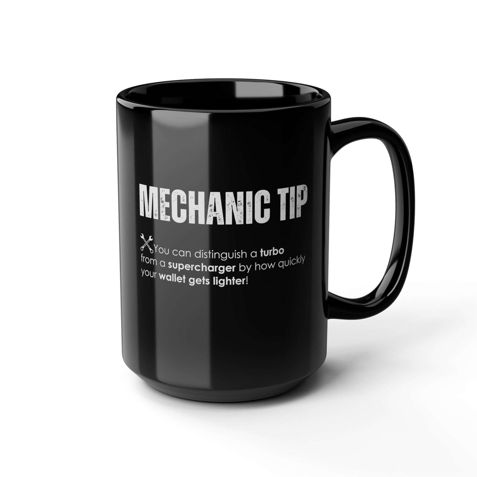 Turbo vs Supercharger Coffee Mug coffee mug - funny car guy gift