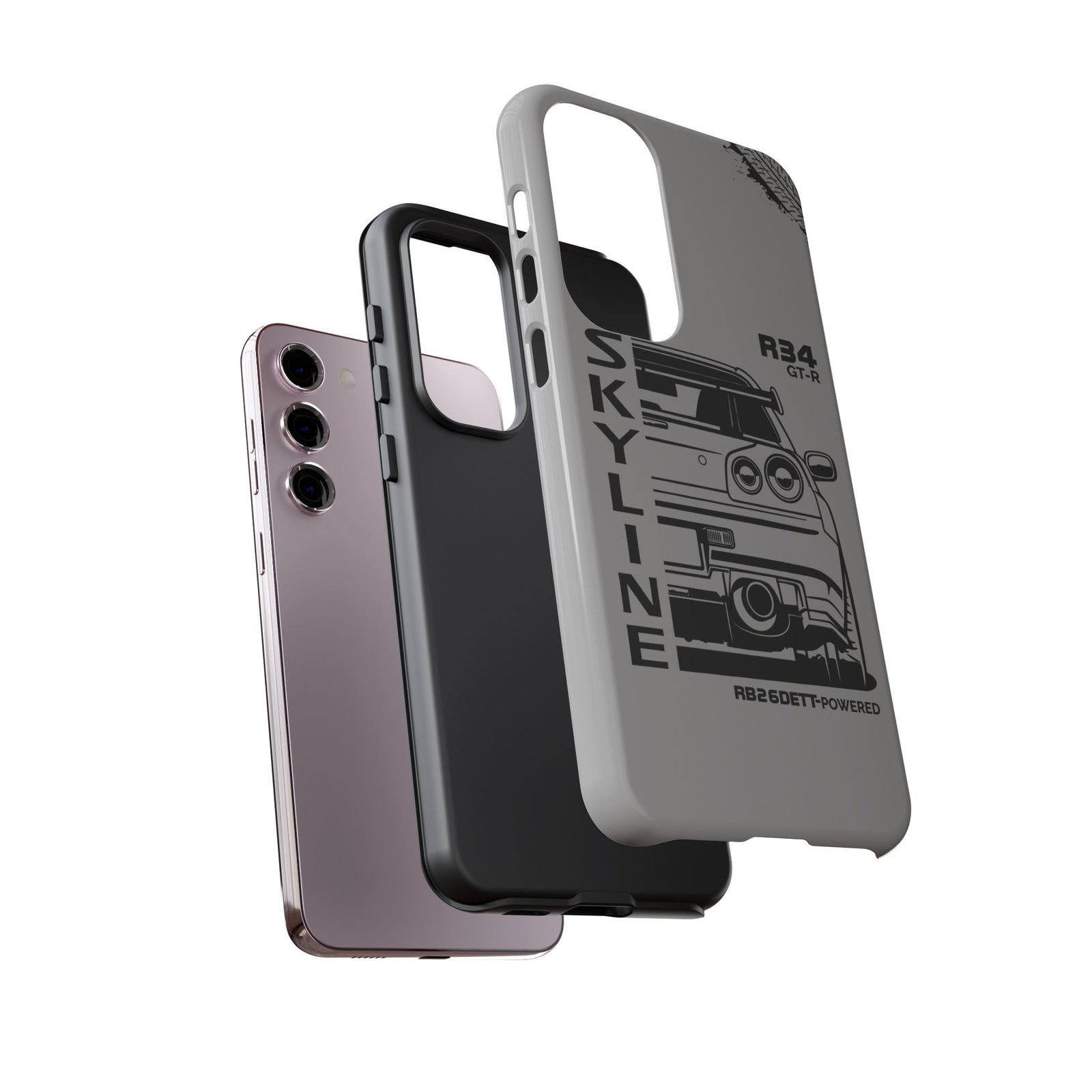 R34 Skyline GTR BNR34 Godzilla Tough Phone Case | JDM Car Gift