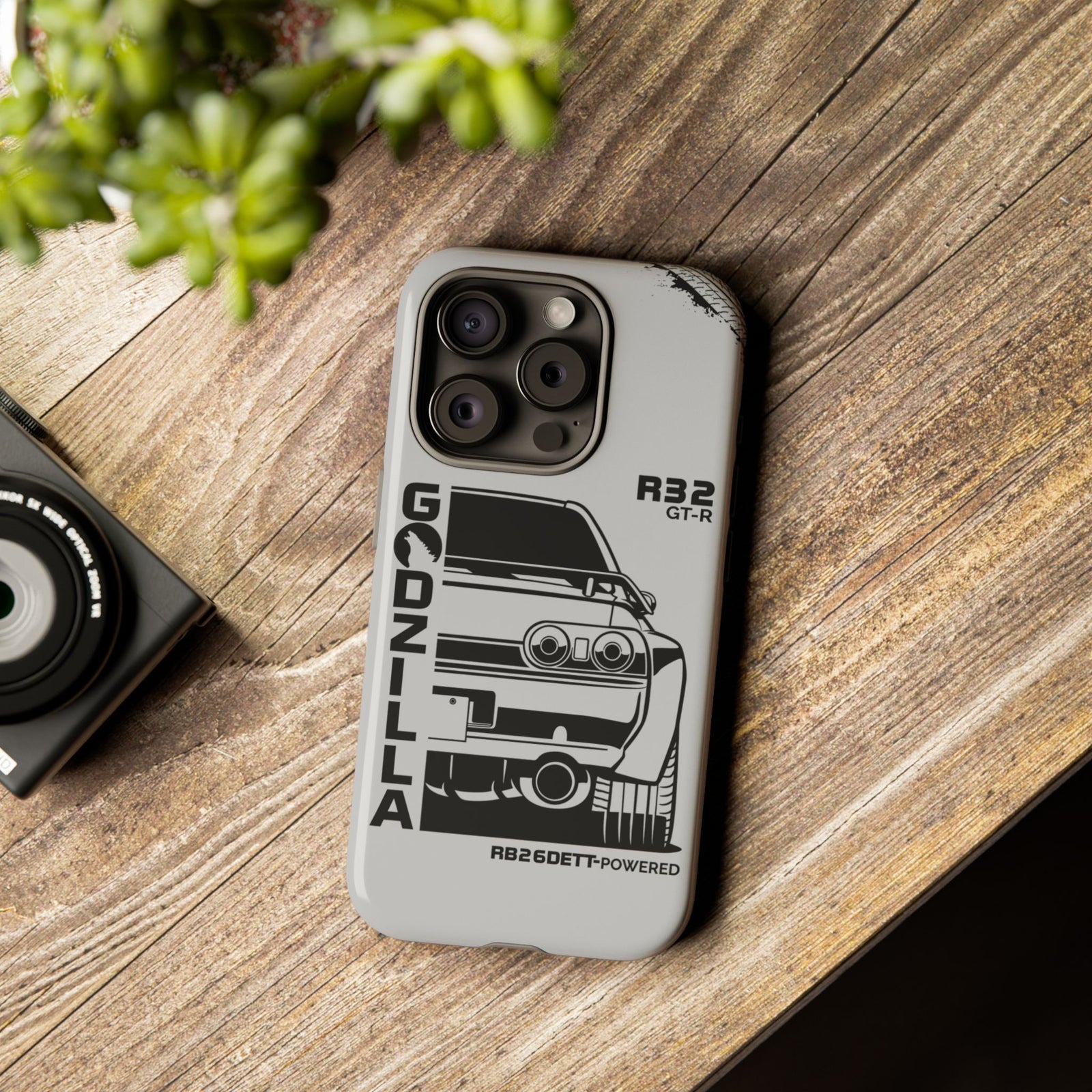 R32 Skyline GTR BNR32 Godzilla Tough Phone Case | JDM Car Gift