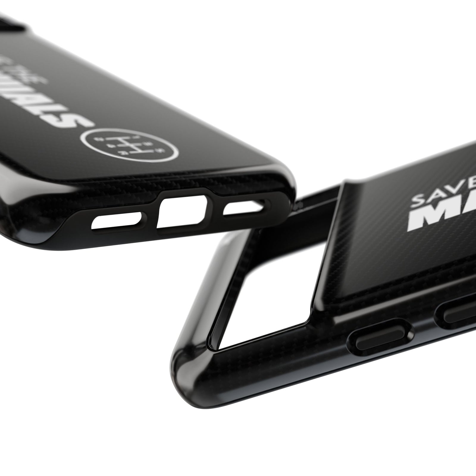 Save The Manuals Tough Phone Case | Manual Transmission Car Guy Gift