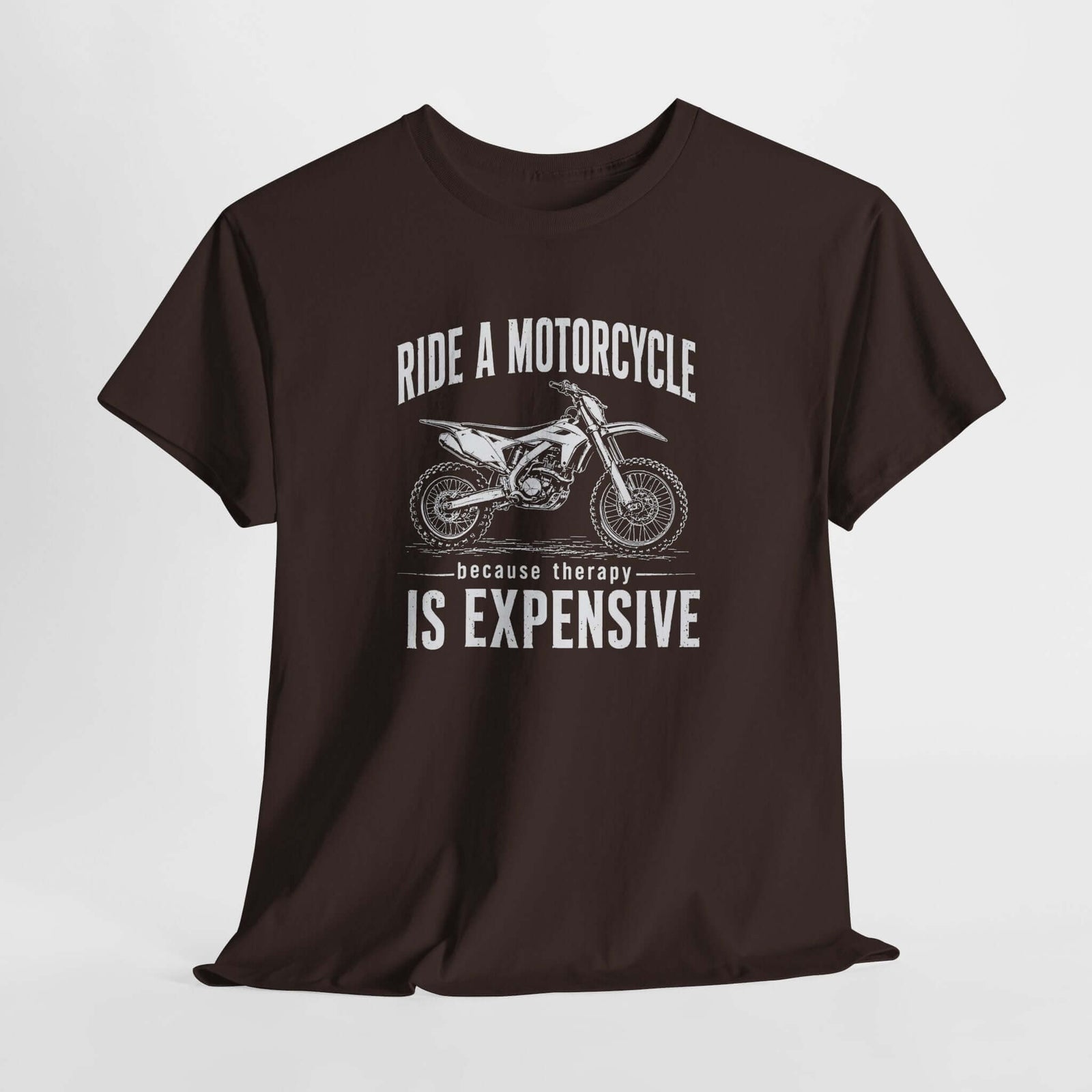 Dirt bike t-shirt worn by model