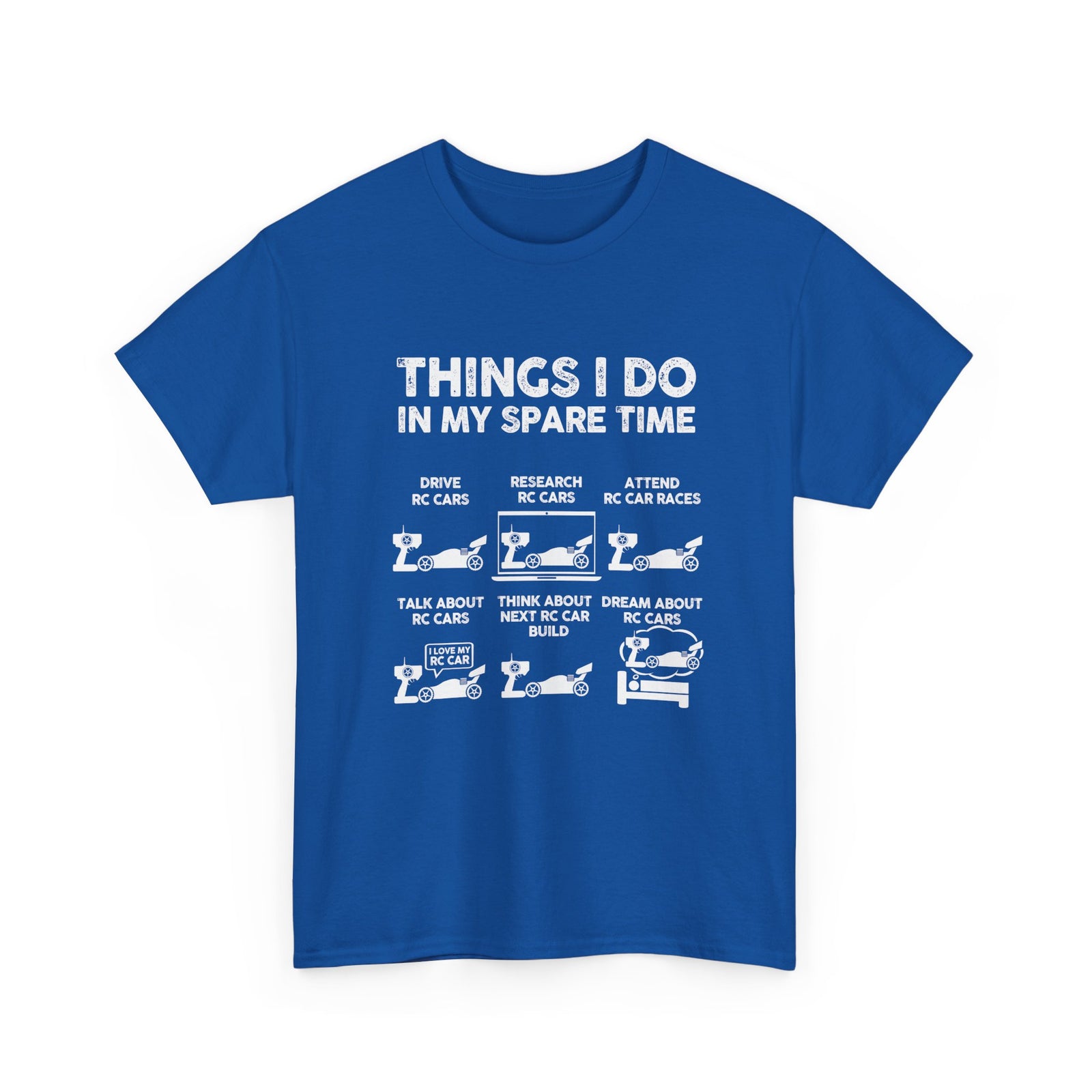 Things I Do In My Spare Time RC Car Racing T-Shirt | RC Car Guy Gift