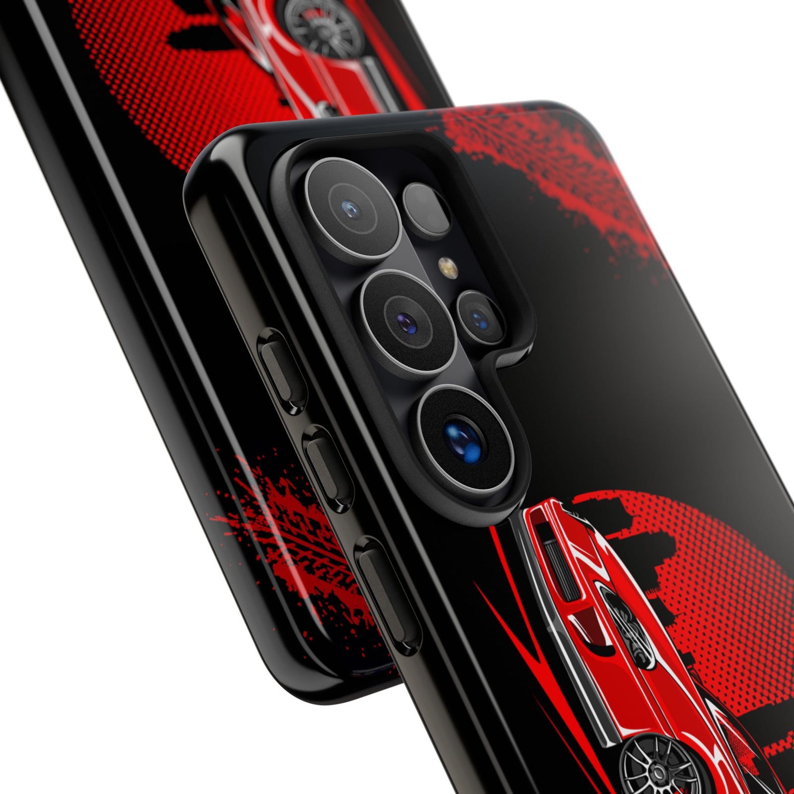 MKIV A80 Supra 2JZ Red City Tough Phone Case | JDM Car Guy Gift