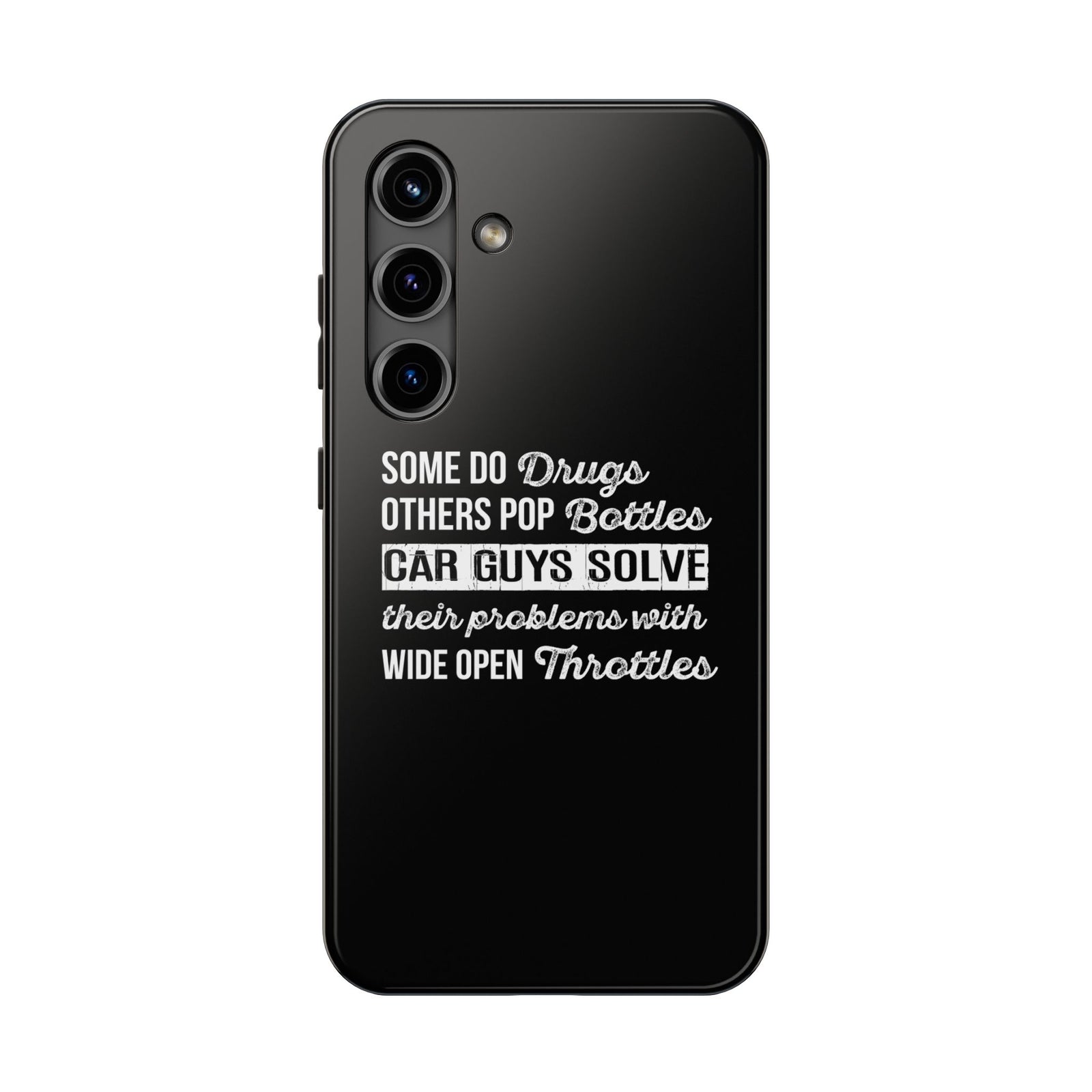 Car Guys Problems Funny Tough Car Phone Case | Car Enthusiast Gift