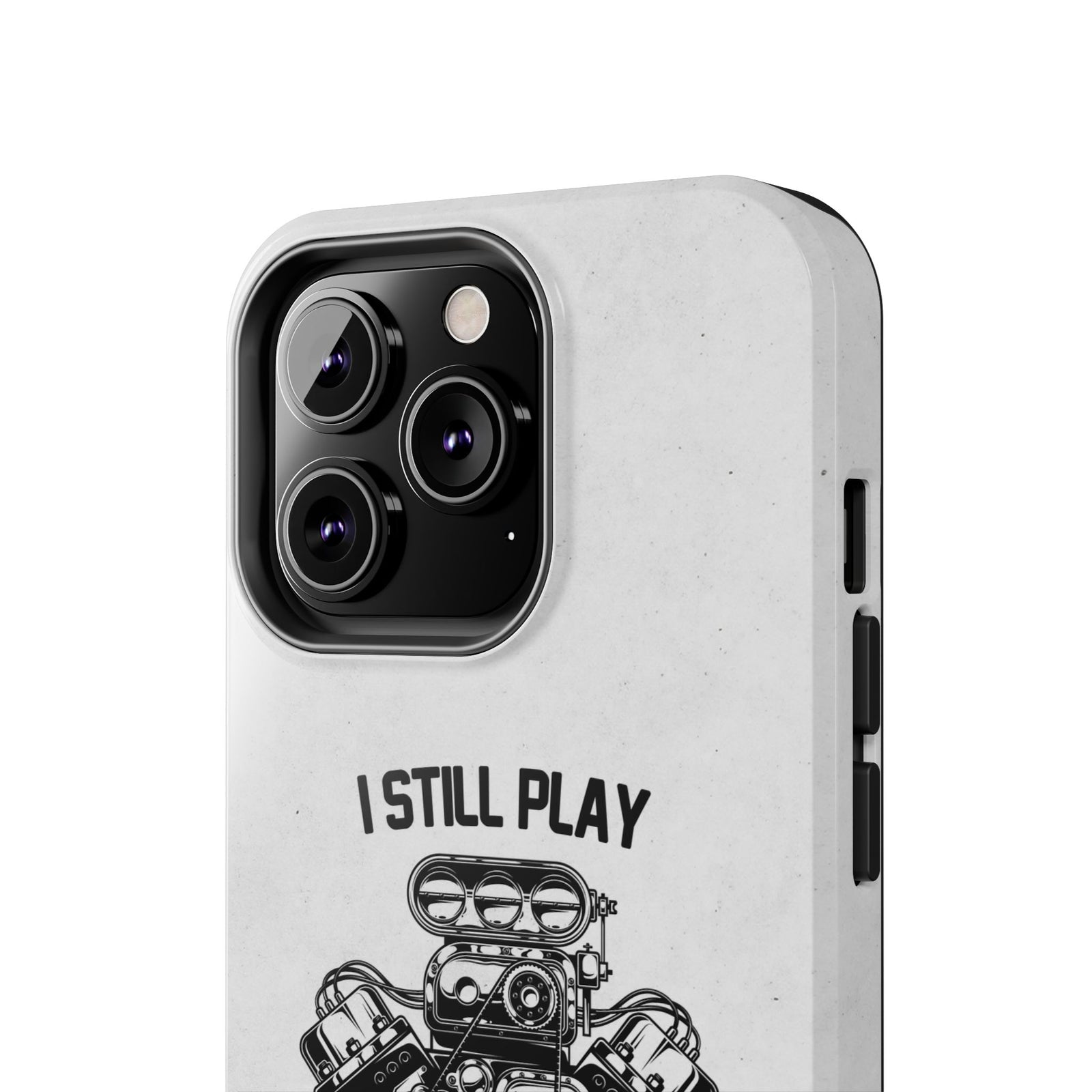 I Still Play with Blocks Engine Swap Tough Phone Case | Car Mechanic Gift