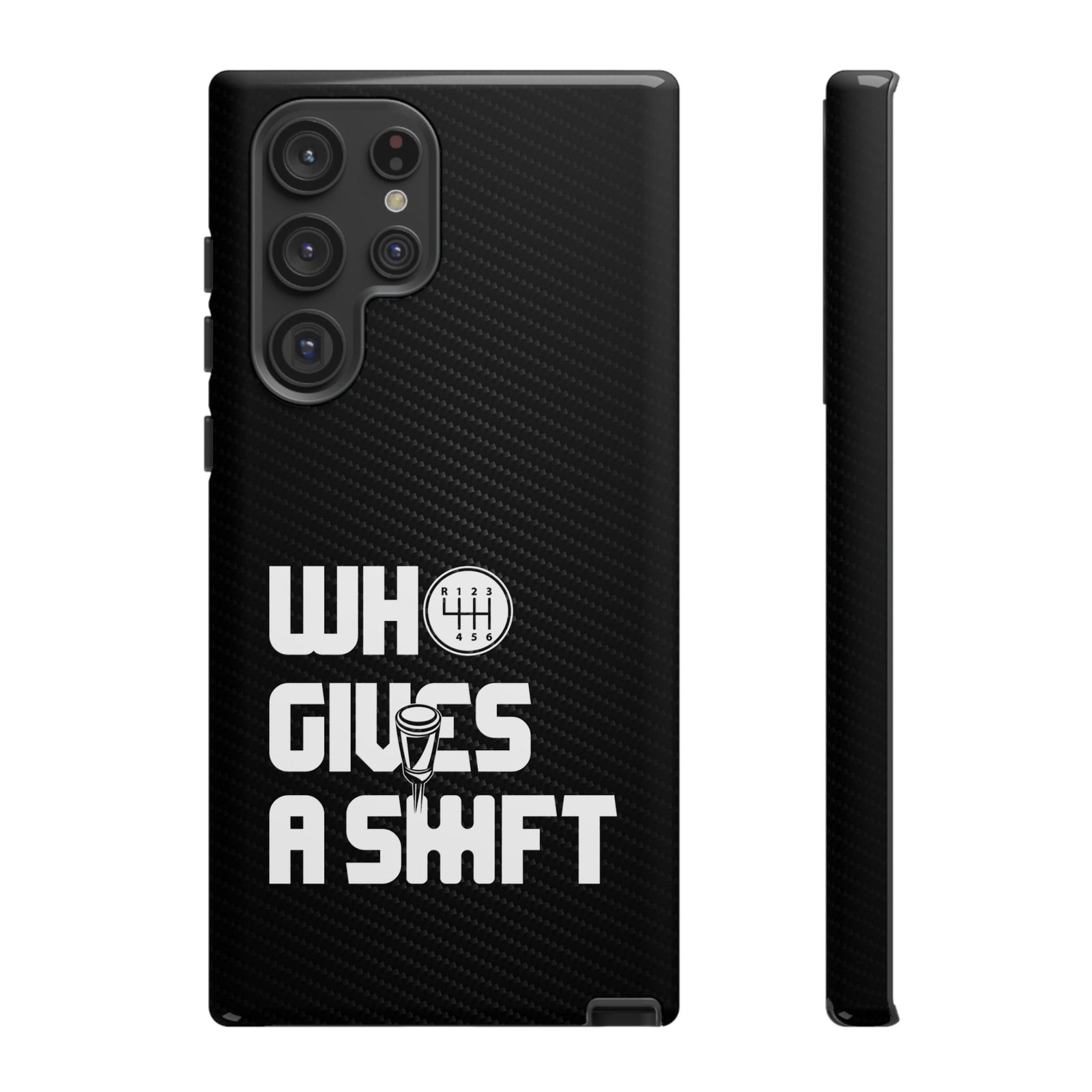 Who Gives a Shift Car Tough Phone Case | Funny Car Guy Gift