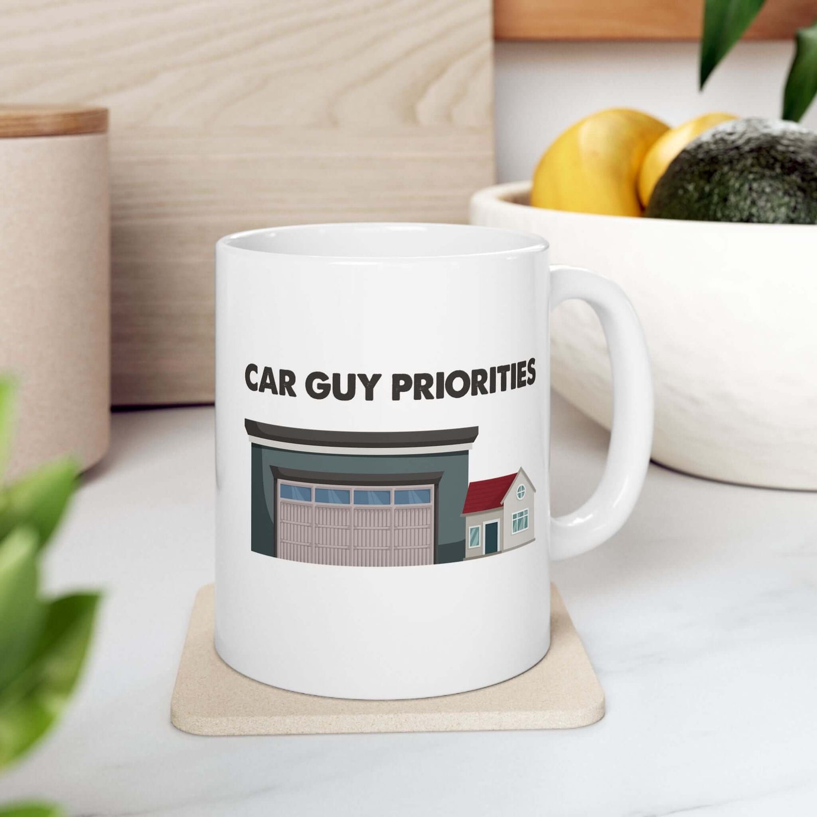 Car Guy Priorities Coffee Mug coffee mug gift - car guy present