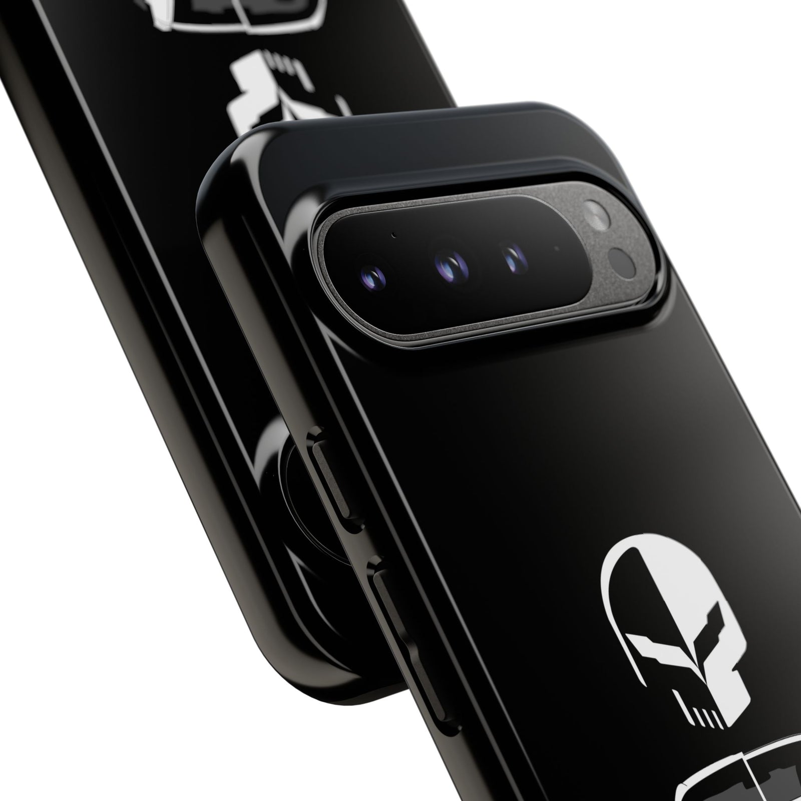 Corvette Punisher Skull Tough Phone Case | Muscle Car Guy Gift