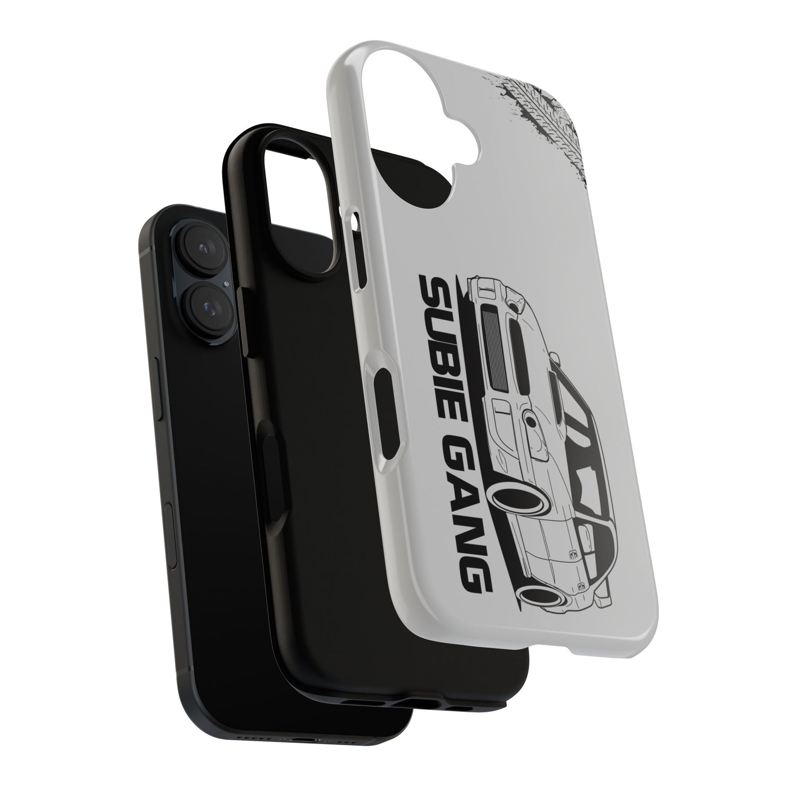 JDM Gang Tough Phone Case - iPhone 16, glossy, dual-layer protection