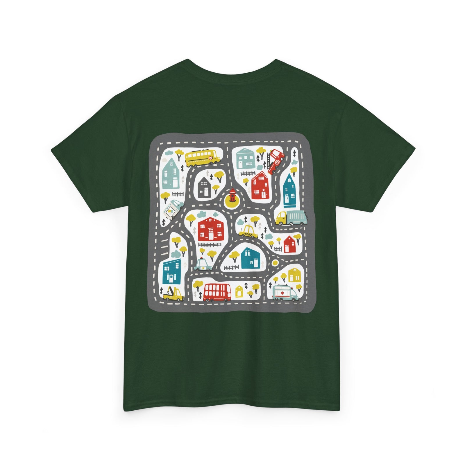 Play Cars on Dad's Back T-Shirt | Funny Dad Car Tee