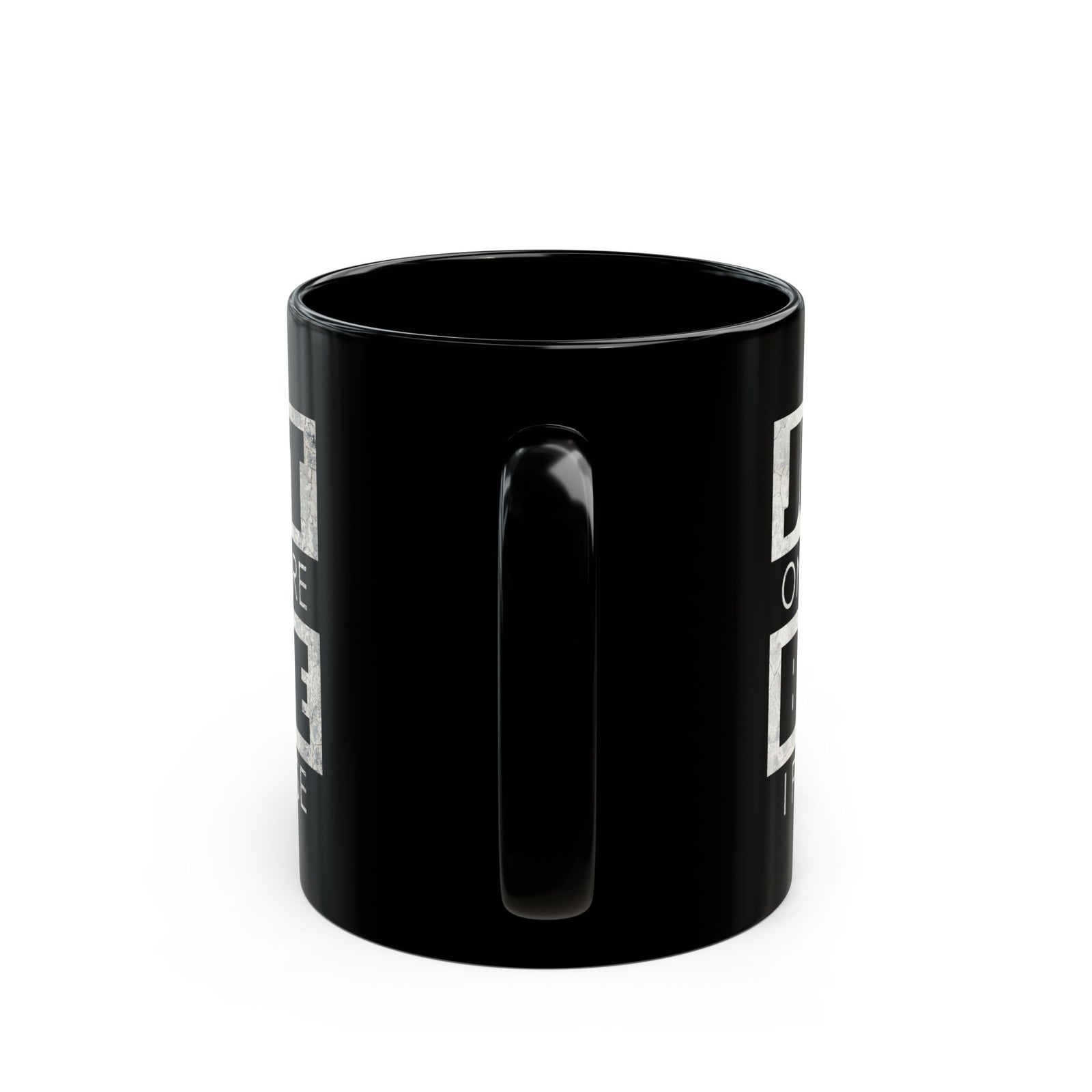 Just One More Bike I Promise Coffee Mug - 11oz black coffee mug, handle facing front