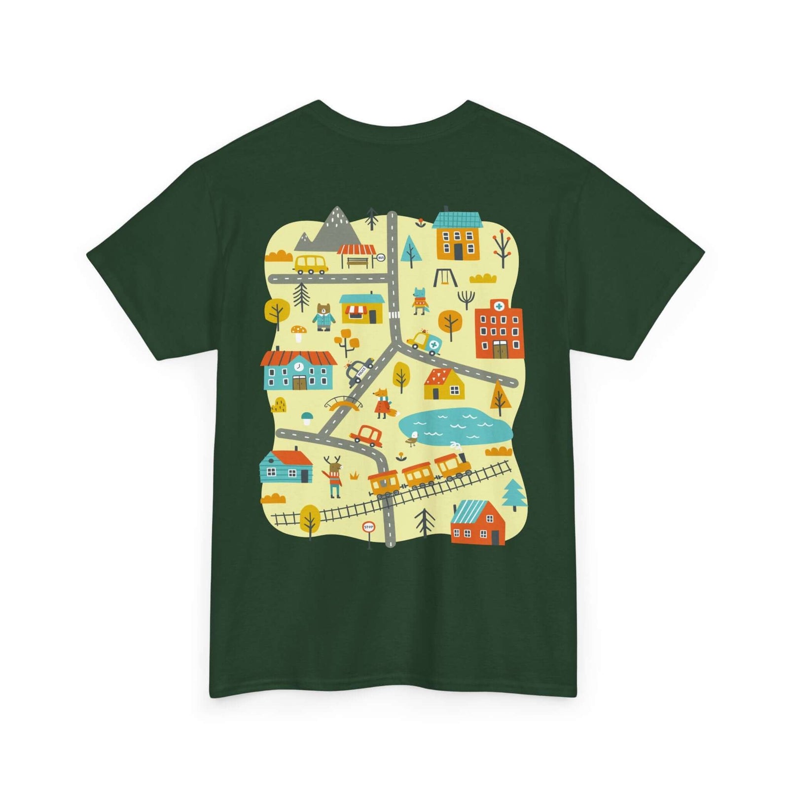 City Play Roads T-Shirt | Funny Dad Gift for Car Lovers