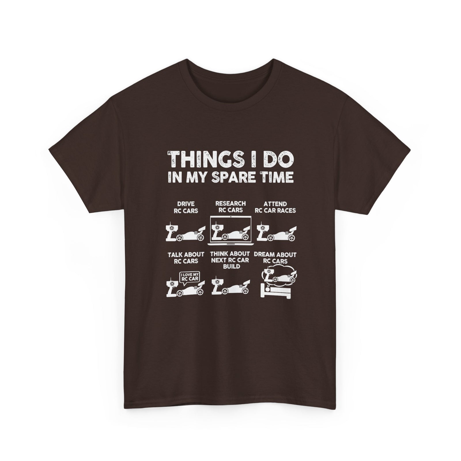 Things I Do In My Spare Time RC Car Racing T-Shirt | RC Car Guy Gift