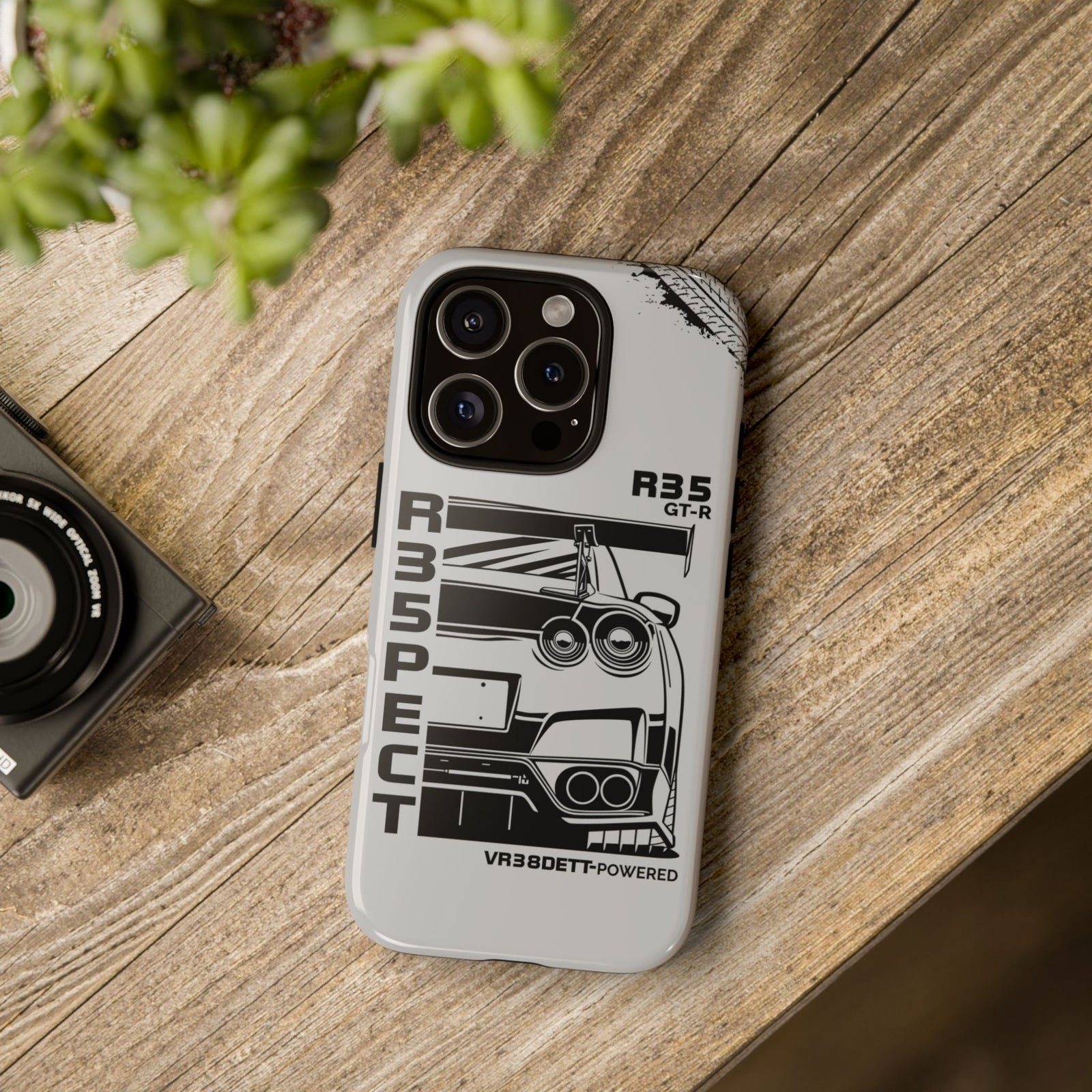 JDM Front View Tough Phone Case - Google Pixel 7, glossy, dual-layer protection