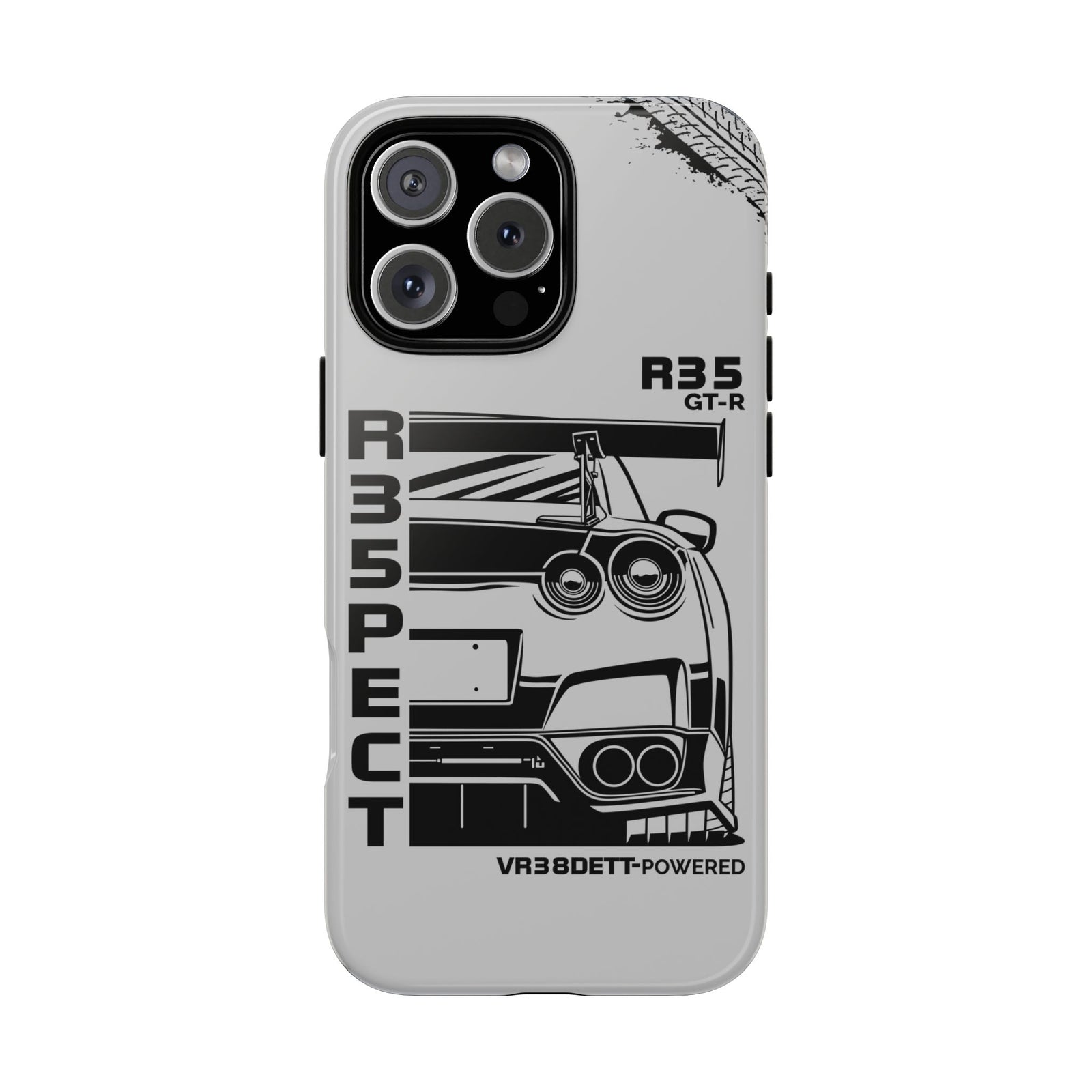 JDM Front View Tough Phone Case - iPhone 16 Pro Max, glossy, front view