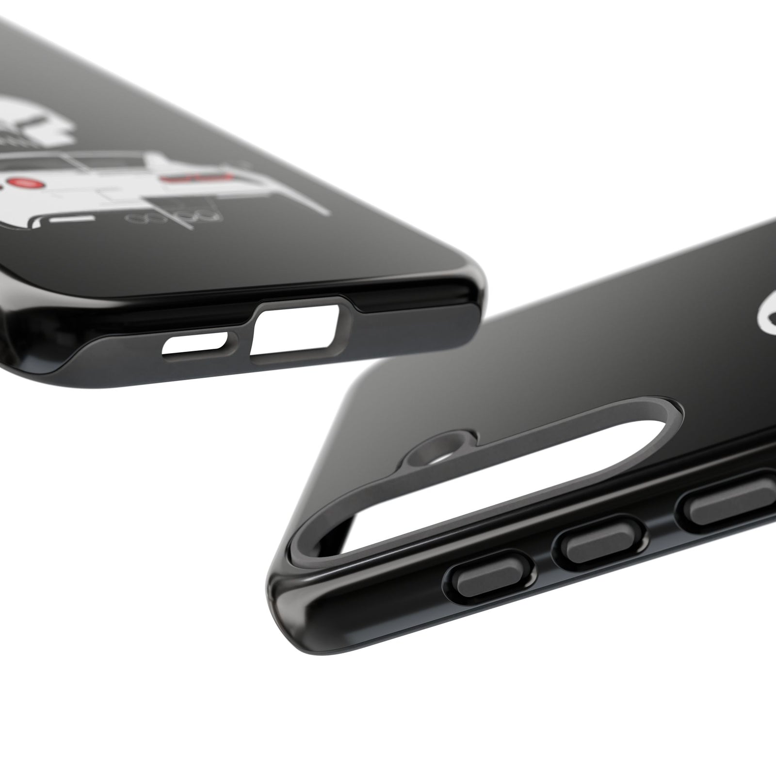 Corvette Punisher Skull Tough Phone Case | Muscle Car Guy Gift