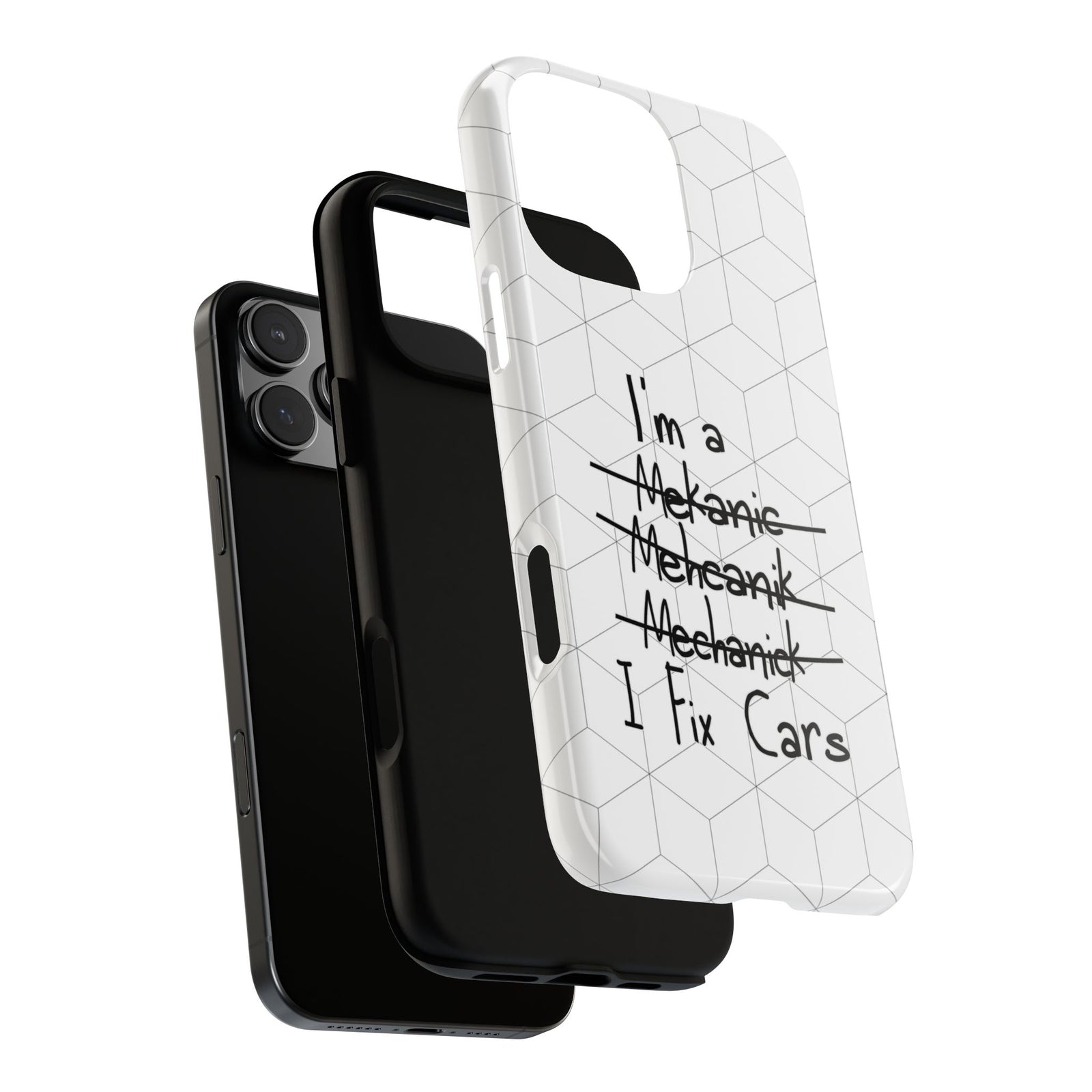 Mechanic I Fix Cars Funny Tough Phone Case | Car Guy Gift