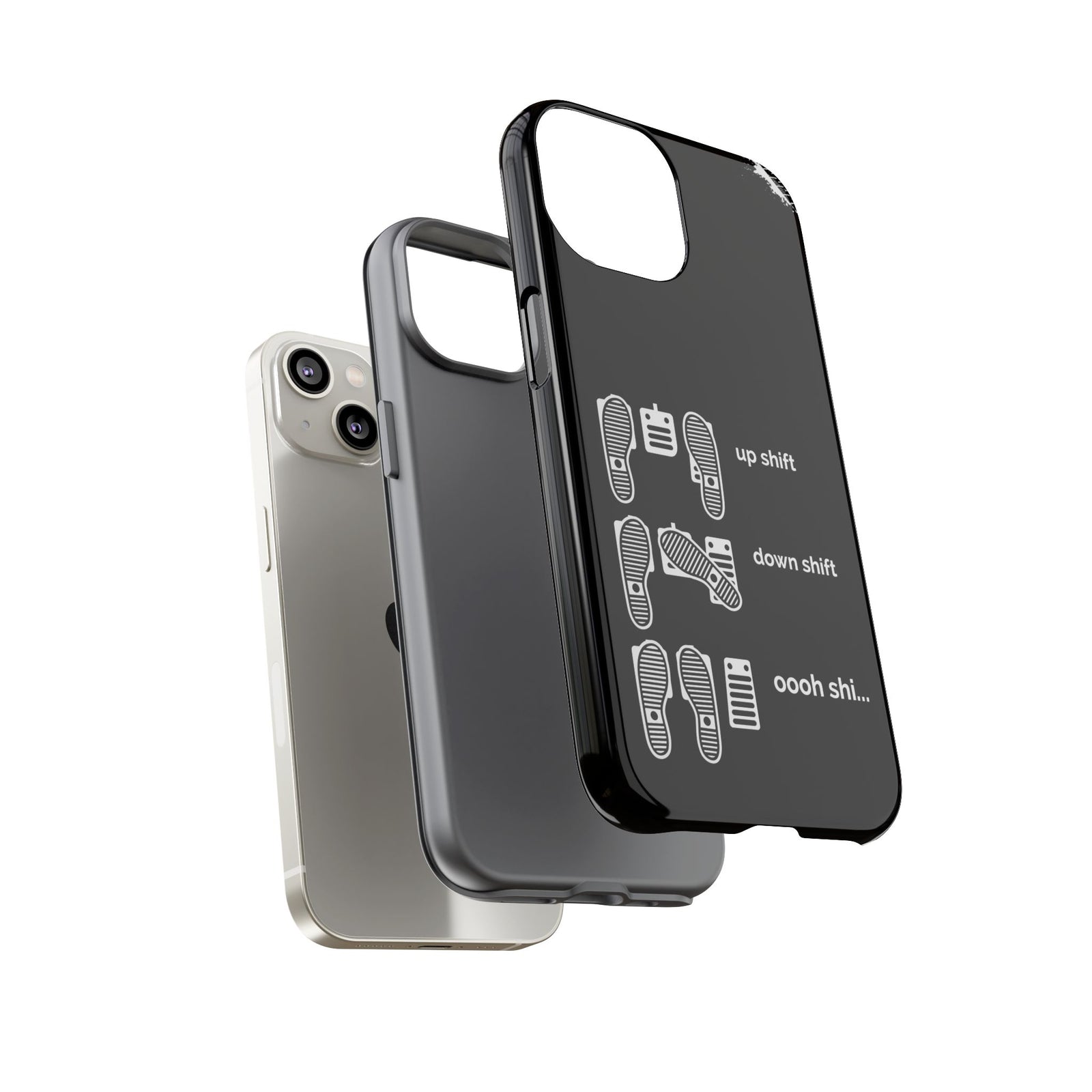 Heel Toe Rev Match Phone Case | Manual Car Guy Gift