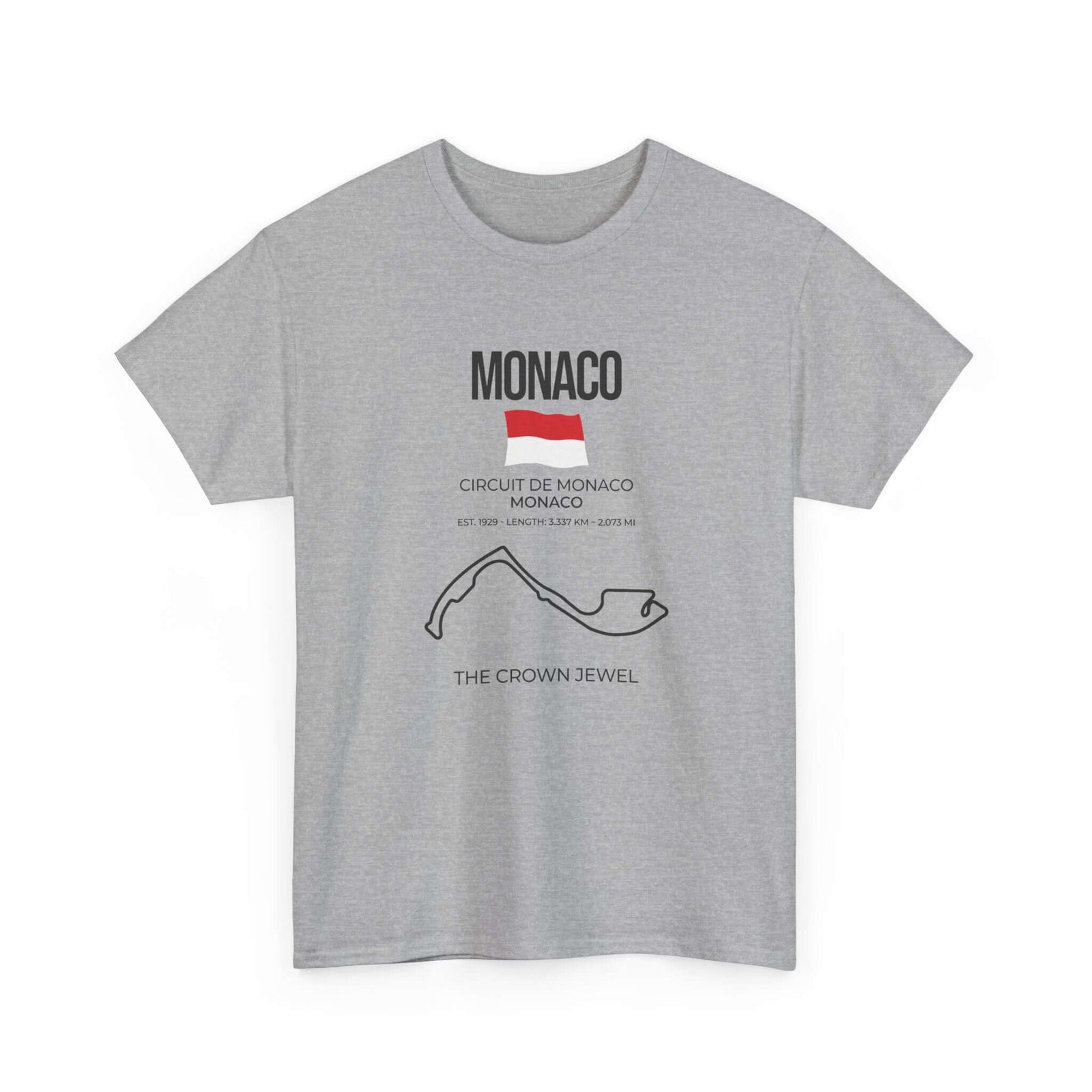Monaco Race Track T-Shirt | Circuit de Monaco Grand Prix Motorsport Tee
