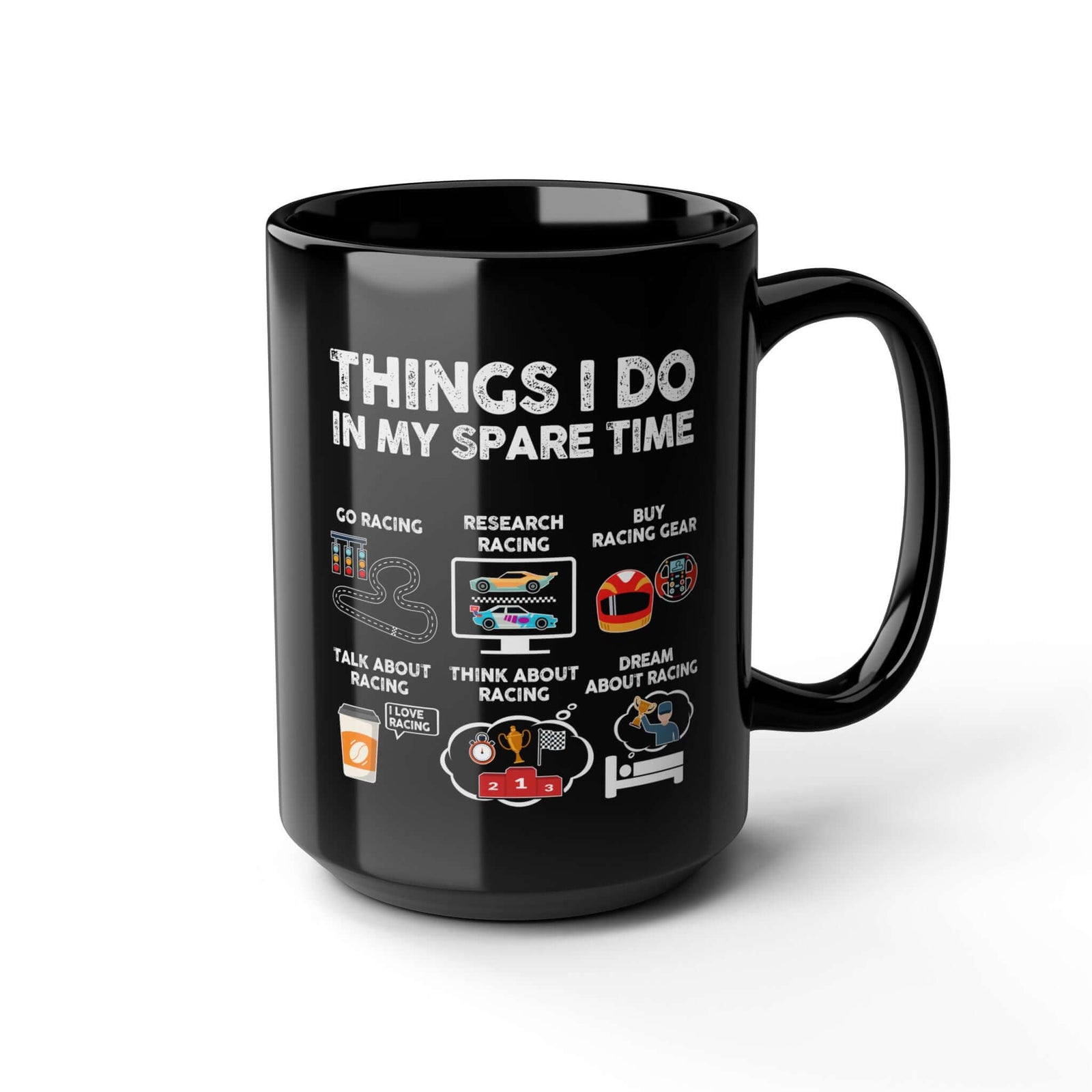 Things I Do In My Spare Time Mug coffee mug - funny car guy gift
