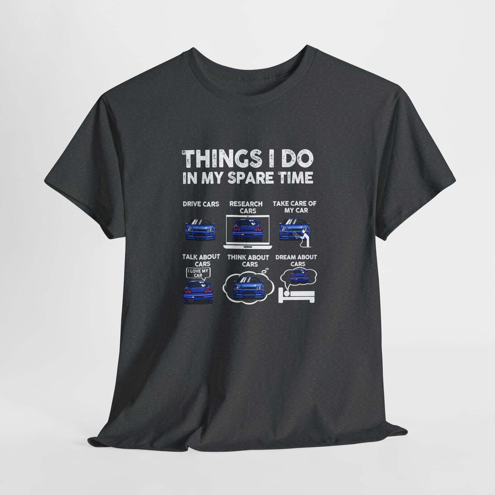 Things I Do in My Spare Time T-Shirt - JDM Car Enthusiast Shirt