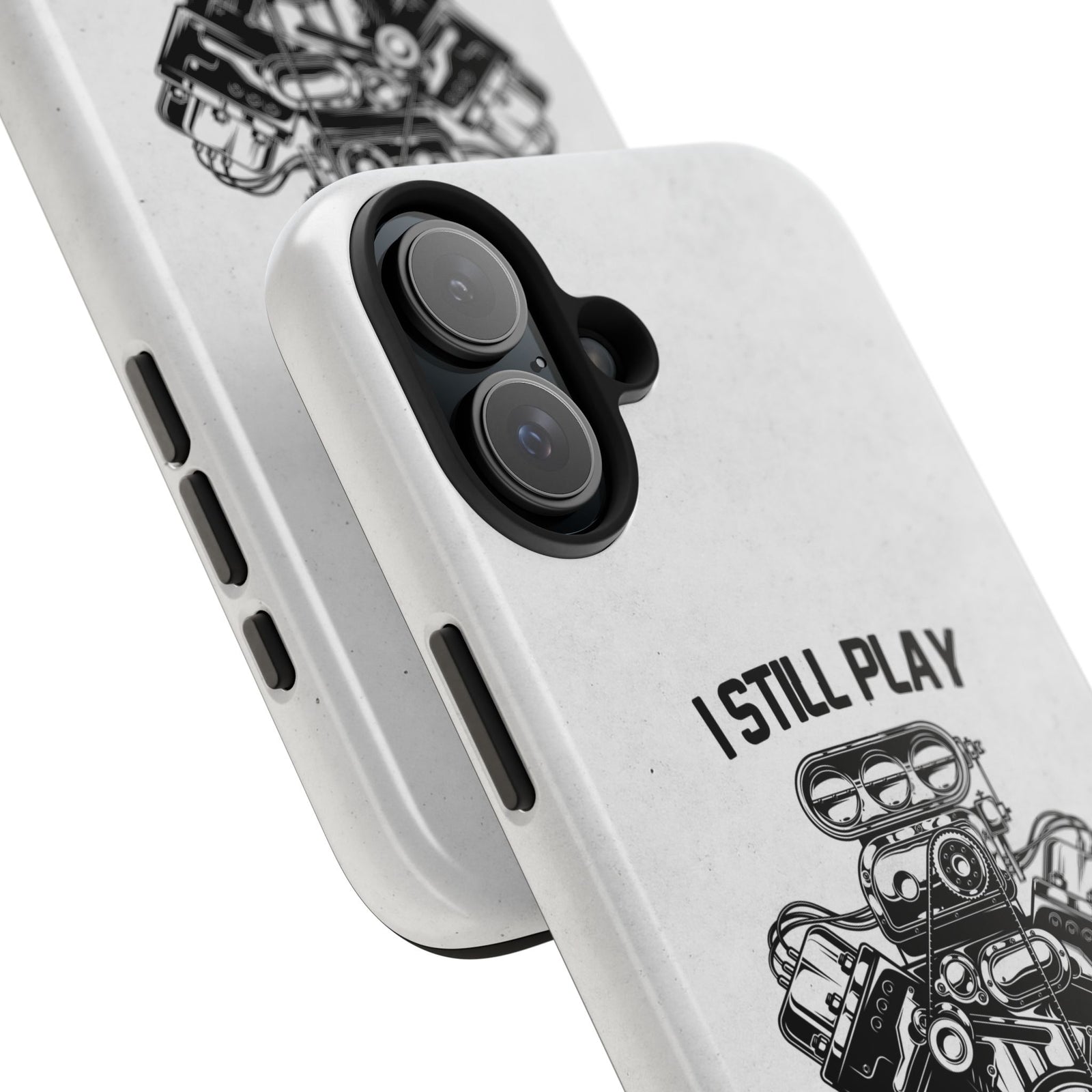 I Still Play with Blocks Engine Swap Tough Phone Case | Car Mechanic Gift